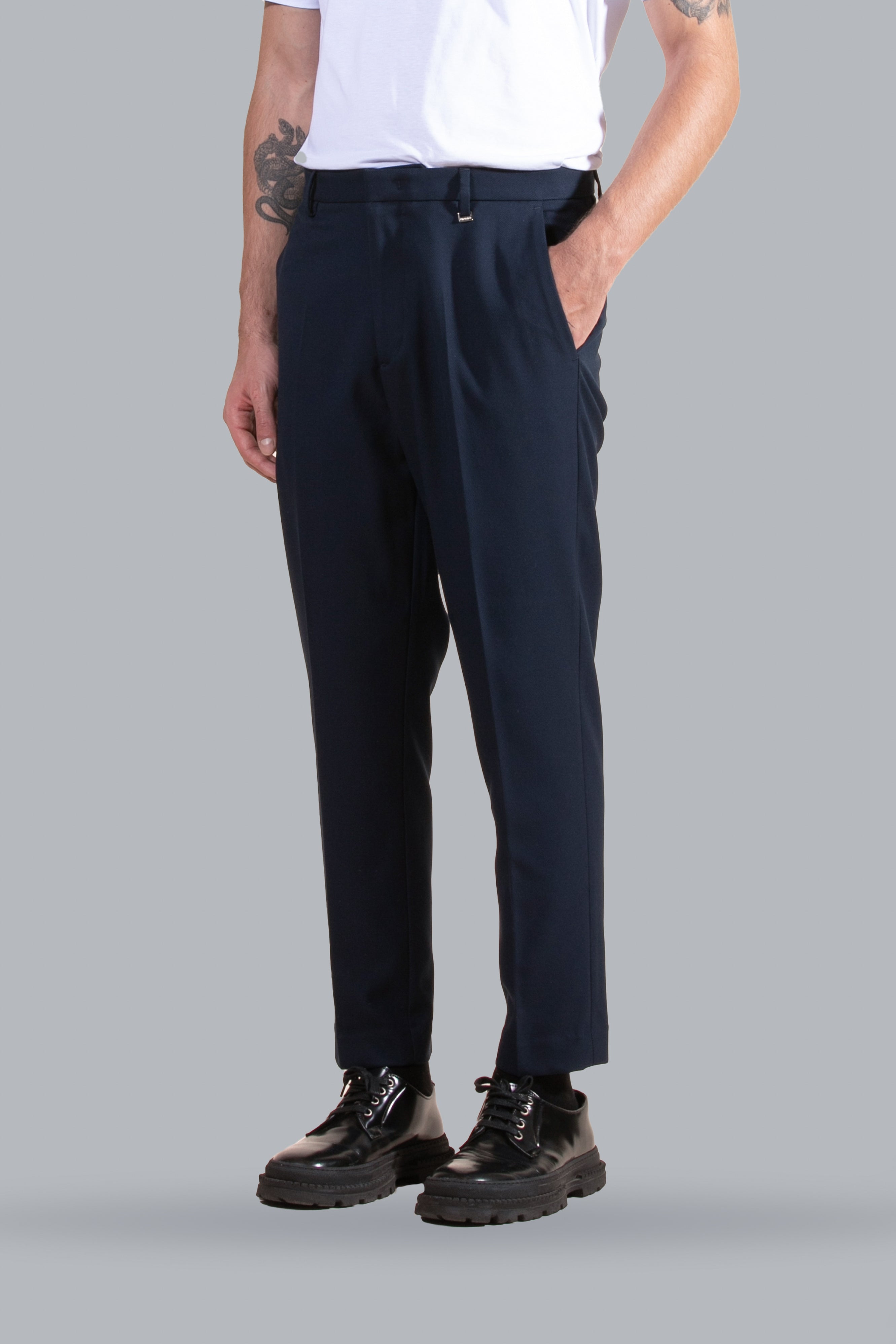 Pantalone tasca america regolare da completo - Blu