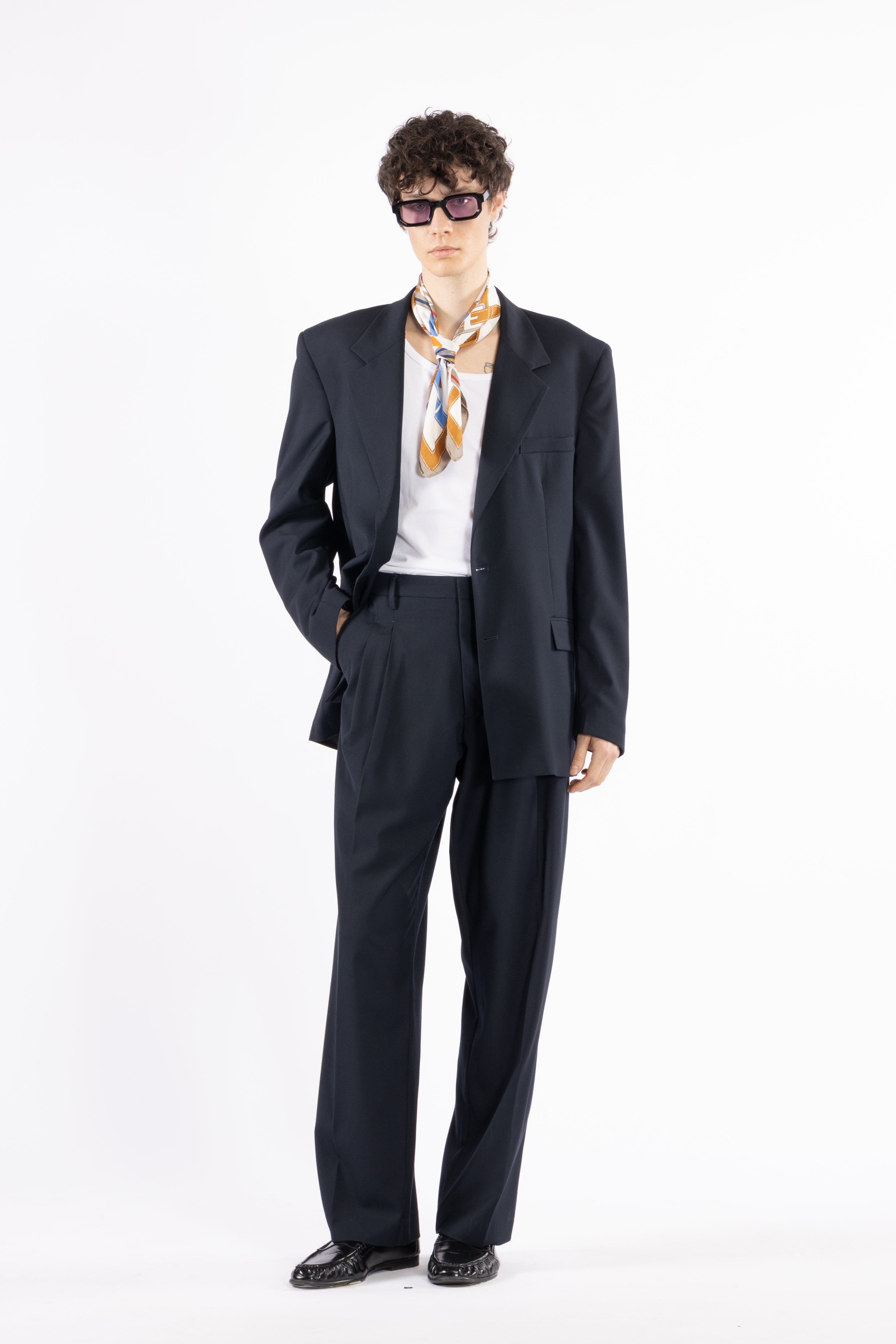 Giacca da abito oversize - Blu