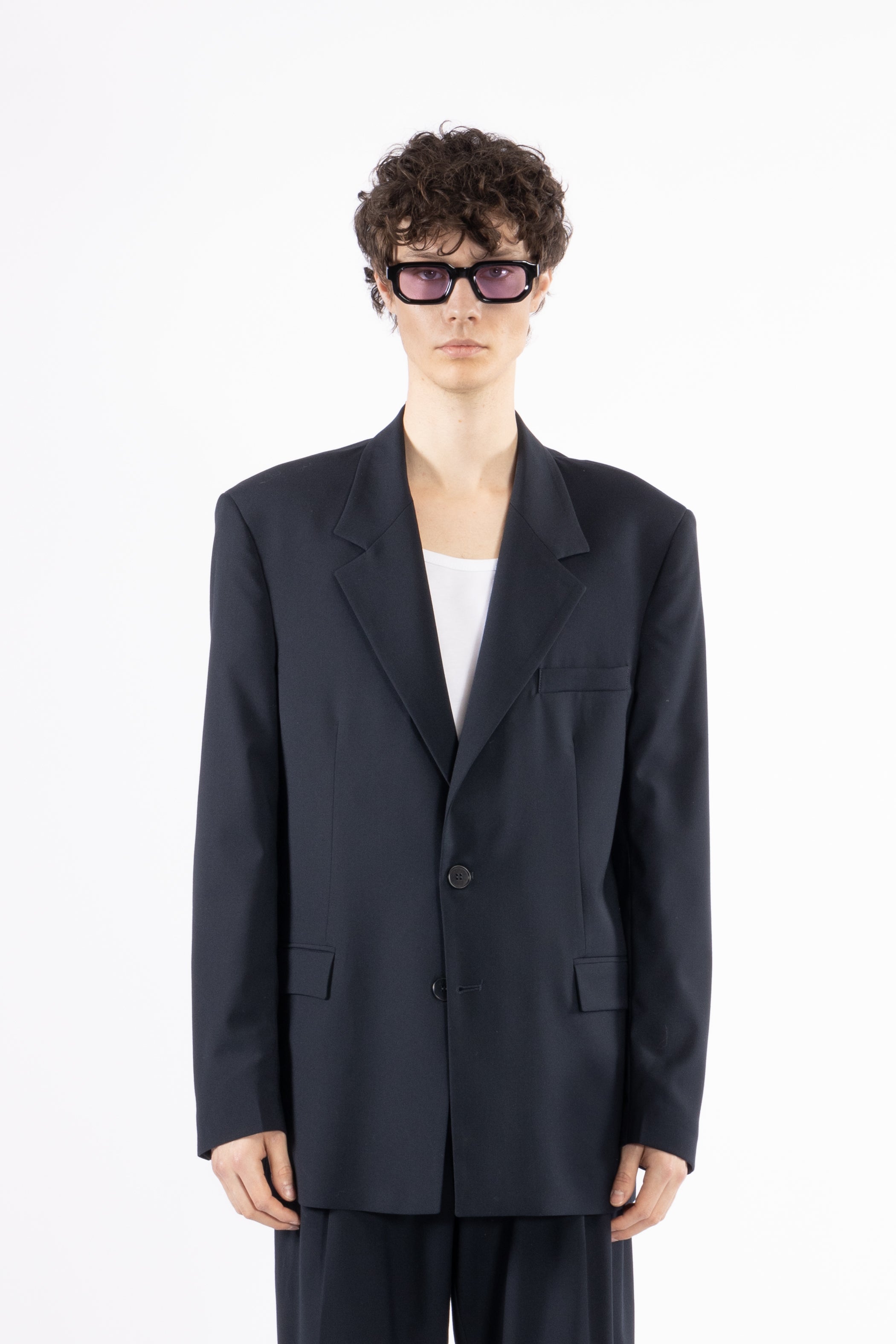 Giacca da abito oversize - Blu
