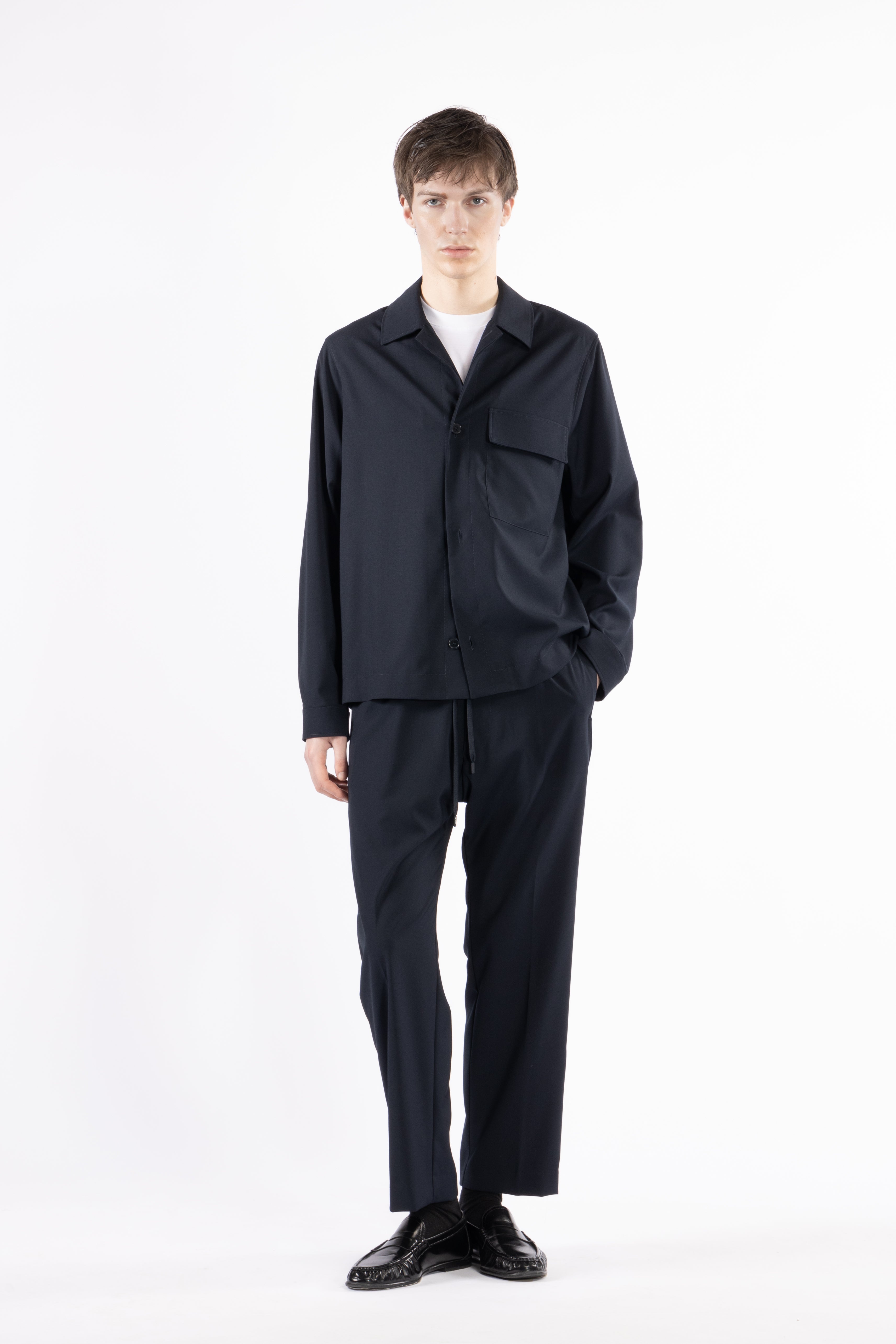 Pantalone con coulisse - Blu