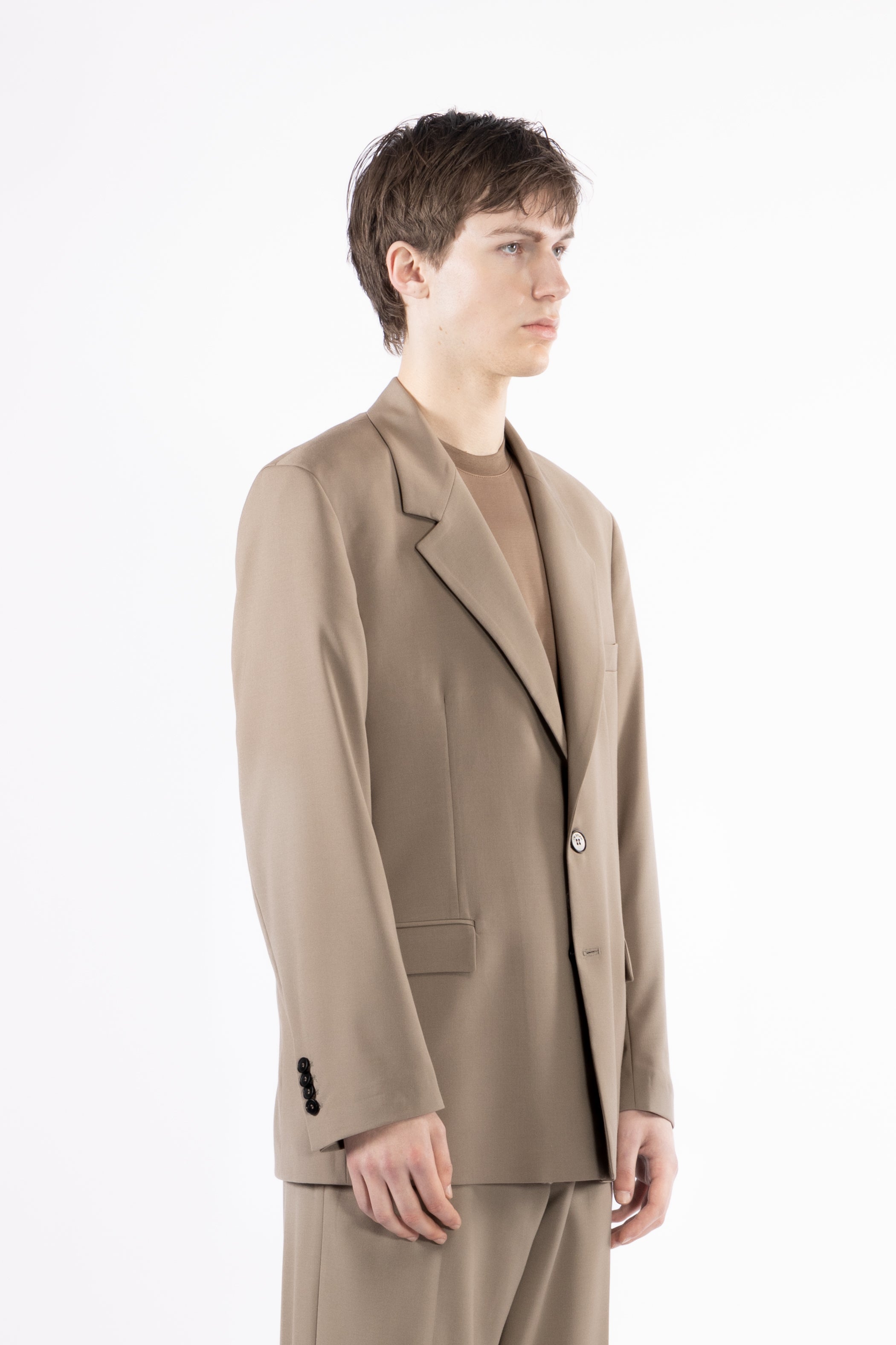 Giacca da abito oversize - Taupe