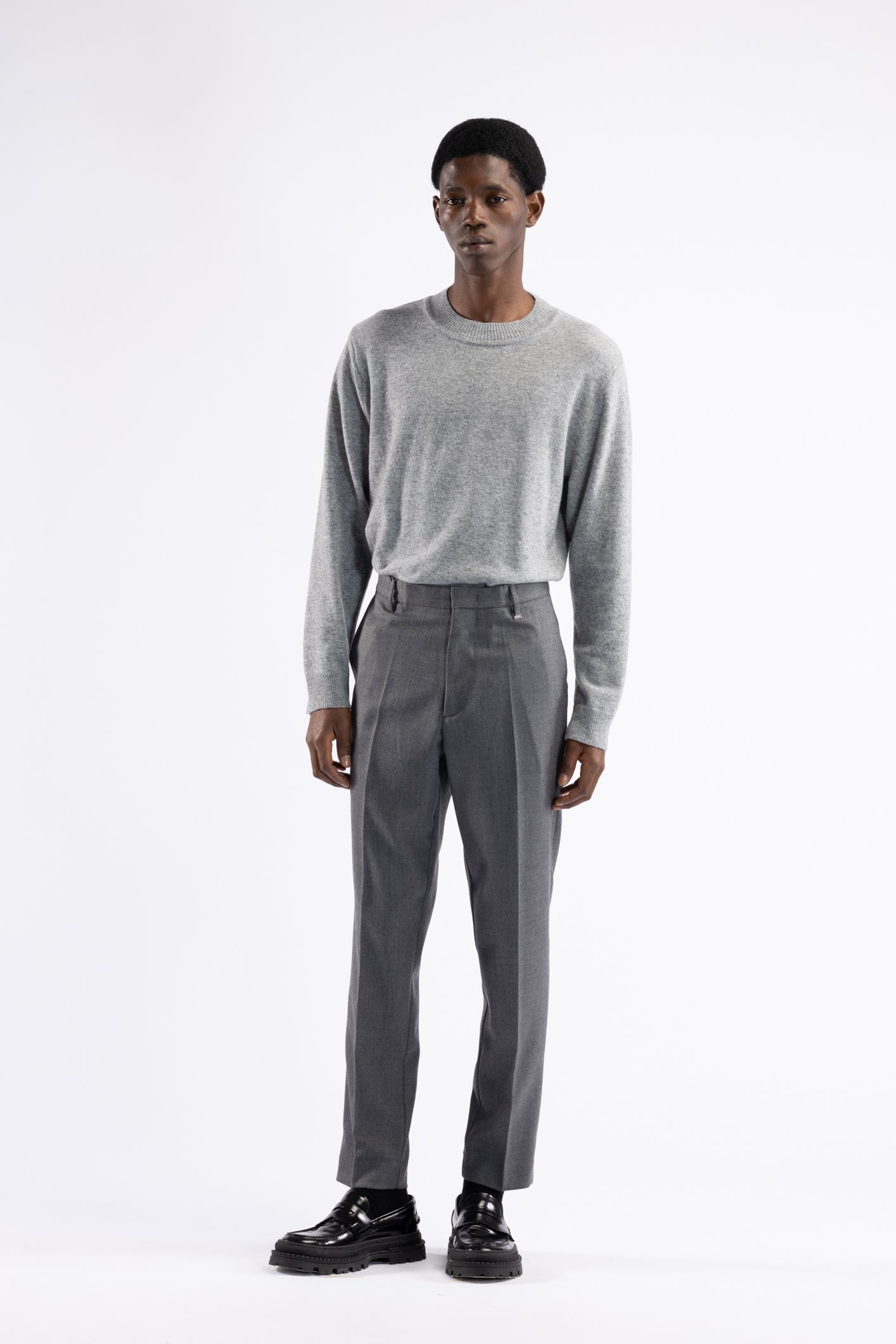 Pantalone da completo regolare - Grigio