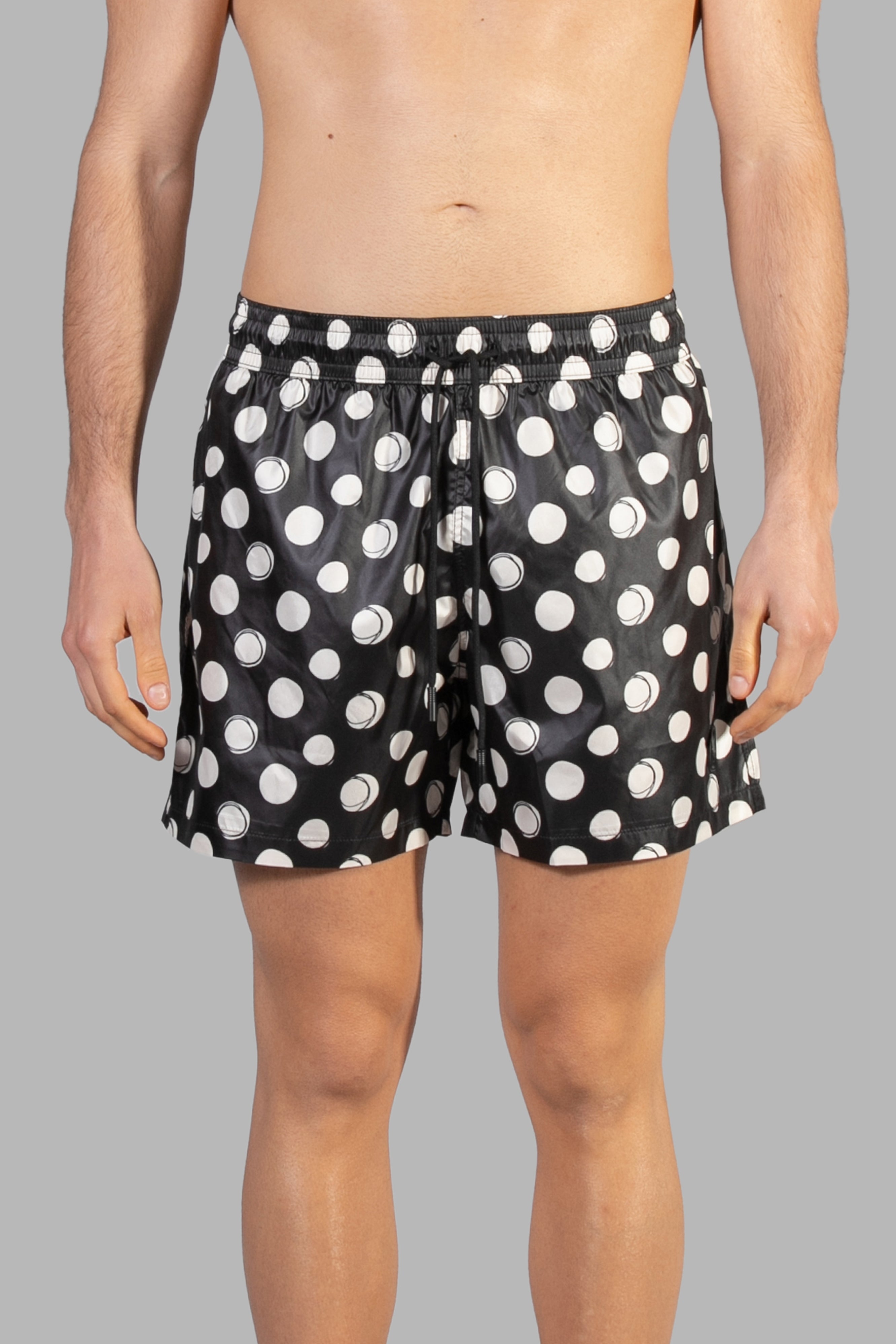 Costume with polka dot print