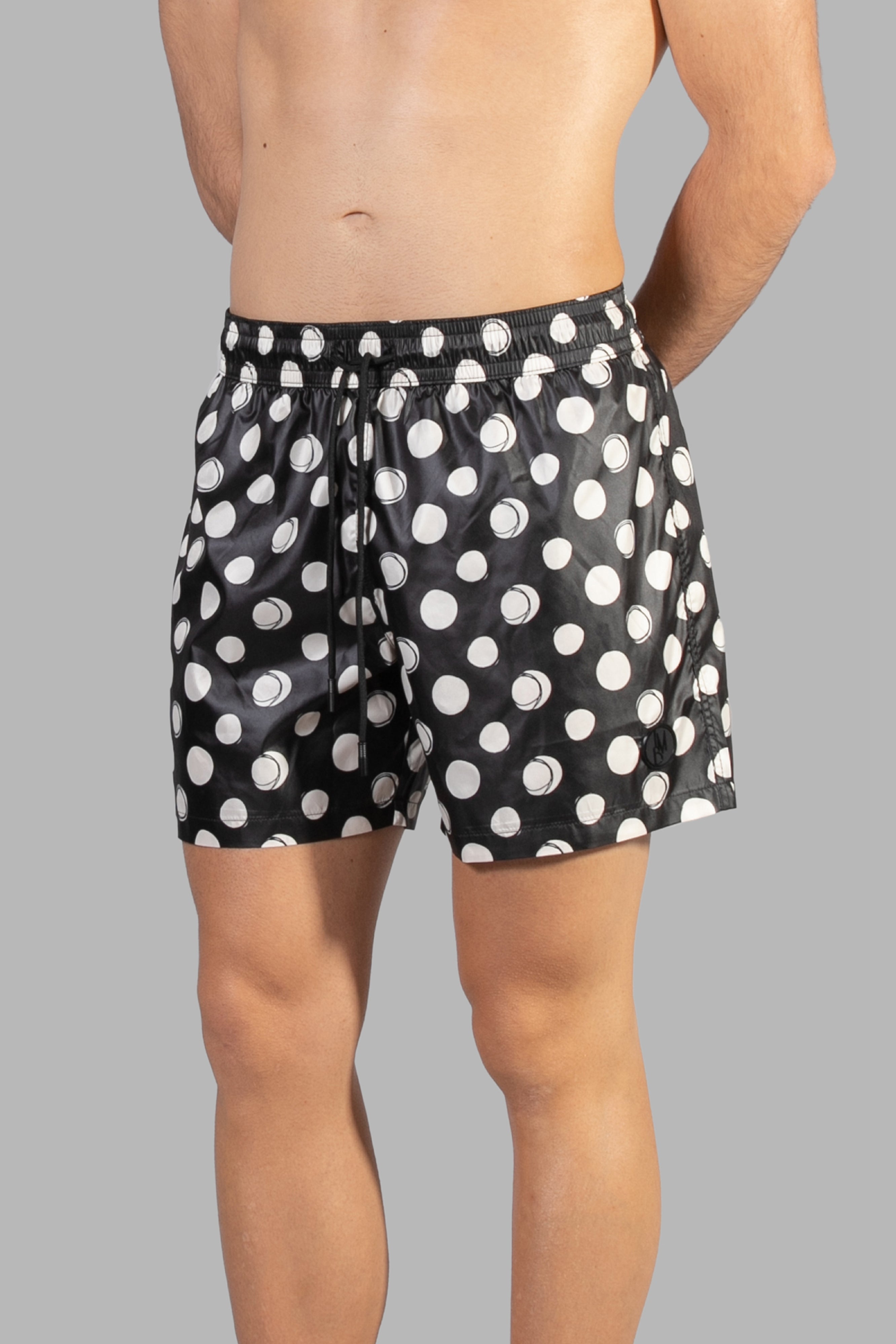 Costume with polka dot print