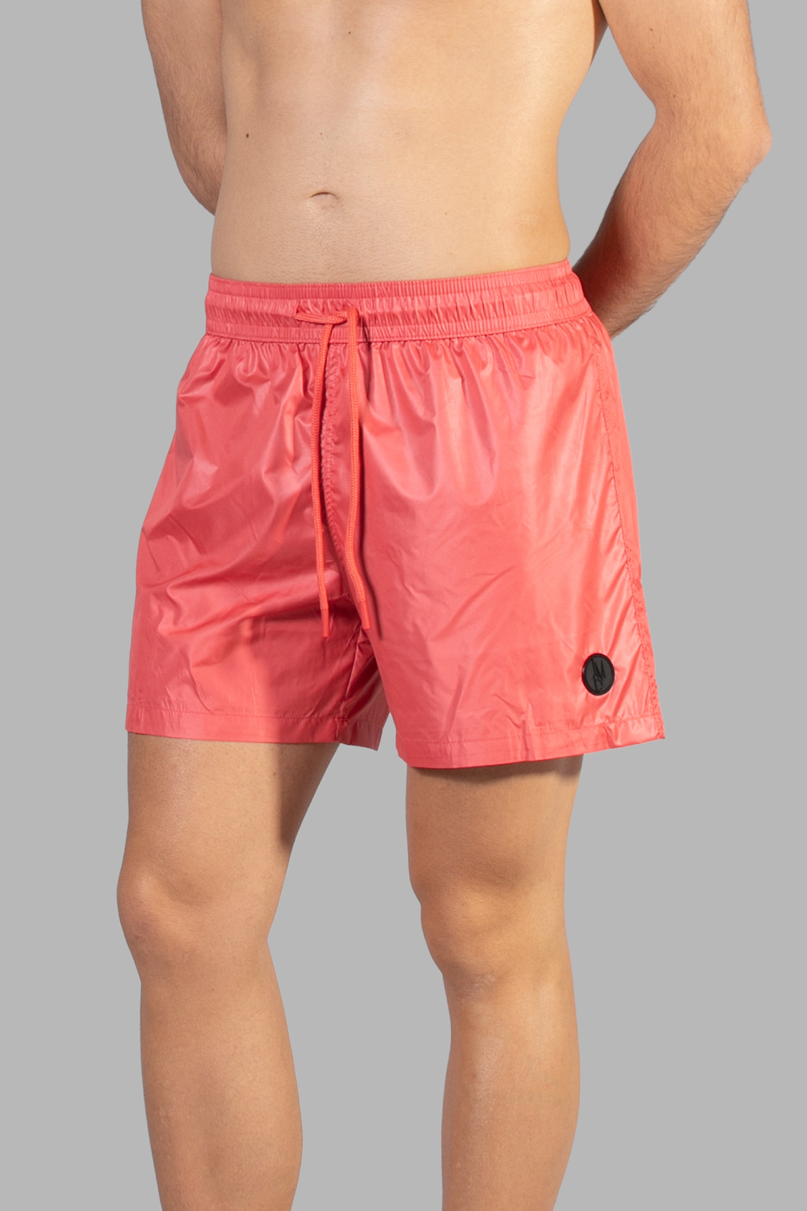 Solid Color Swimsuit - Coral