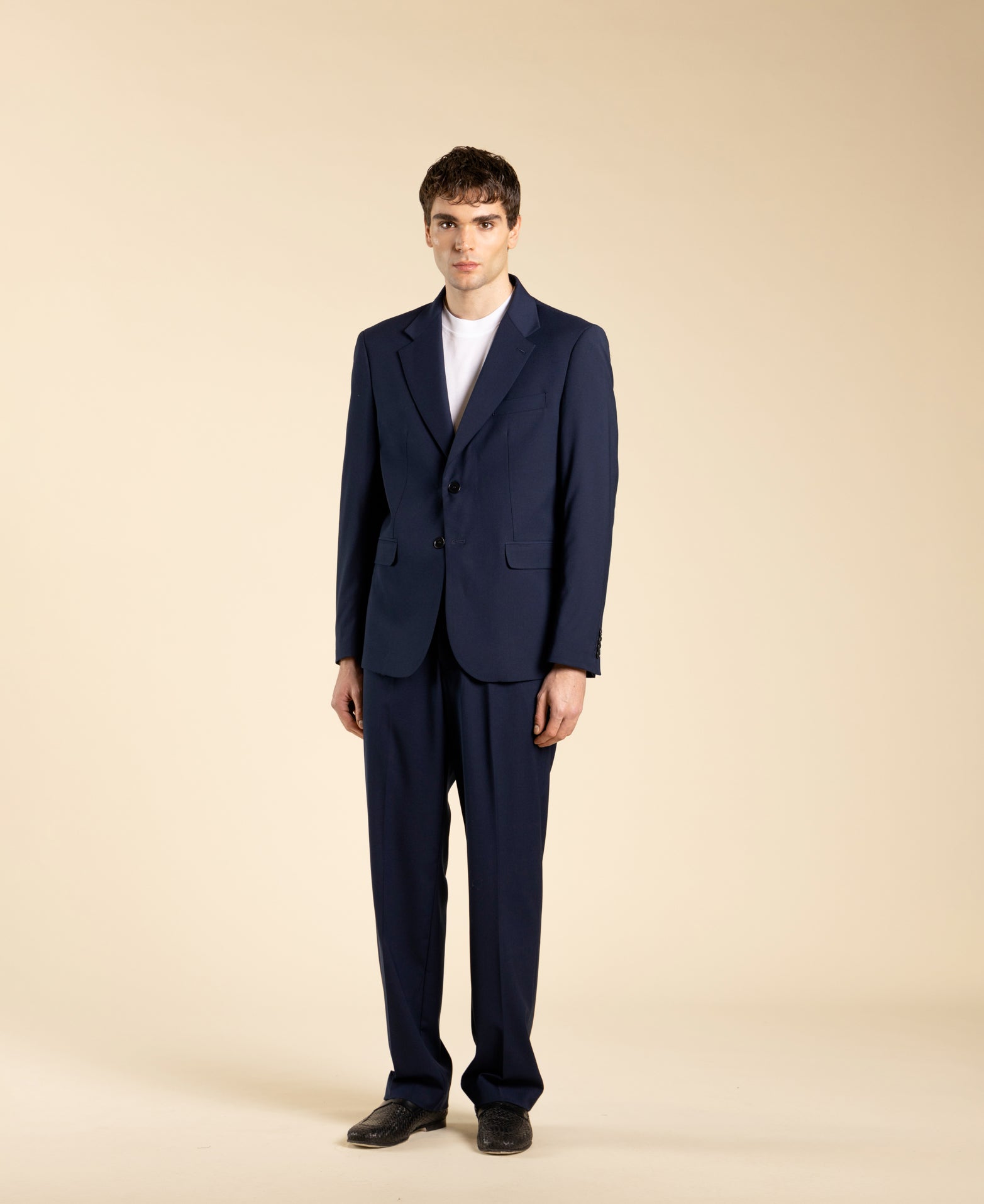 Single-breasted jacket - Blue