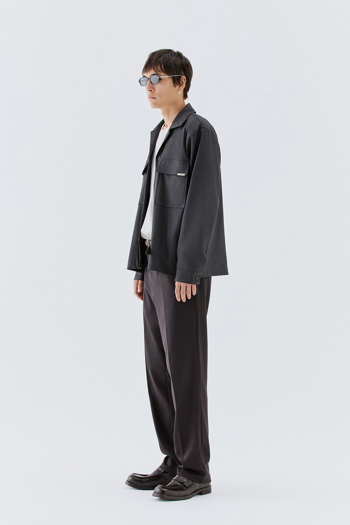 Pantaloni dritti - Moro