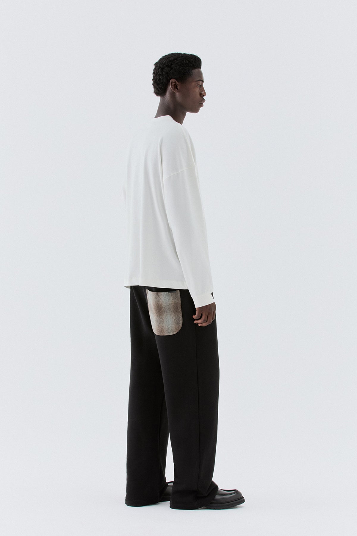 T-shirt in jersey con logo - Off white