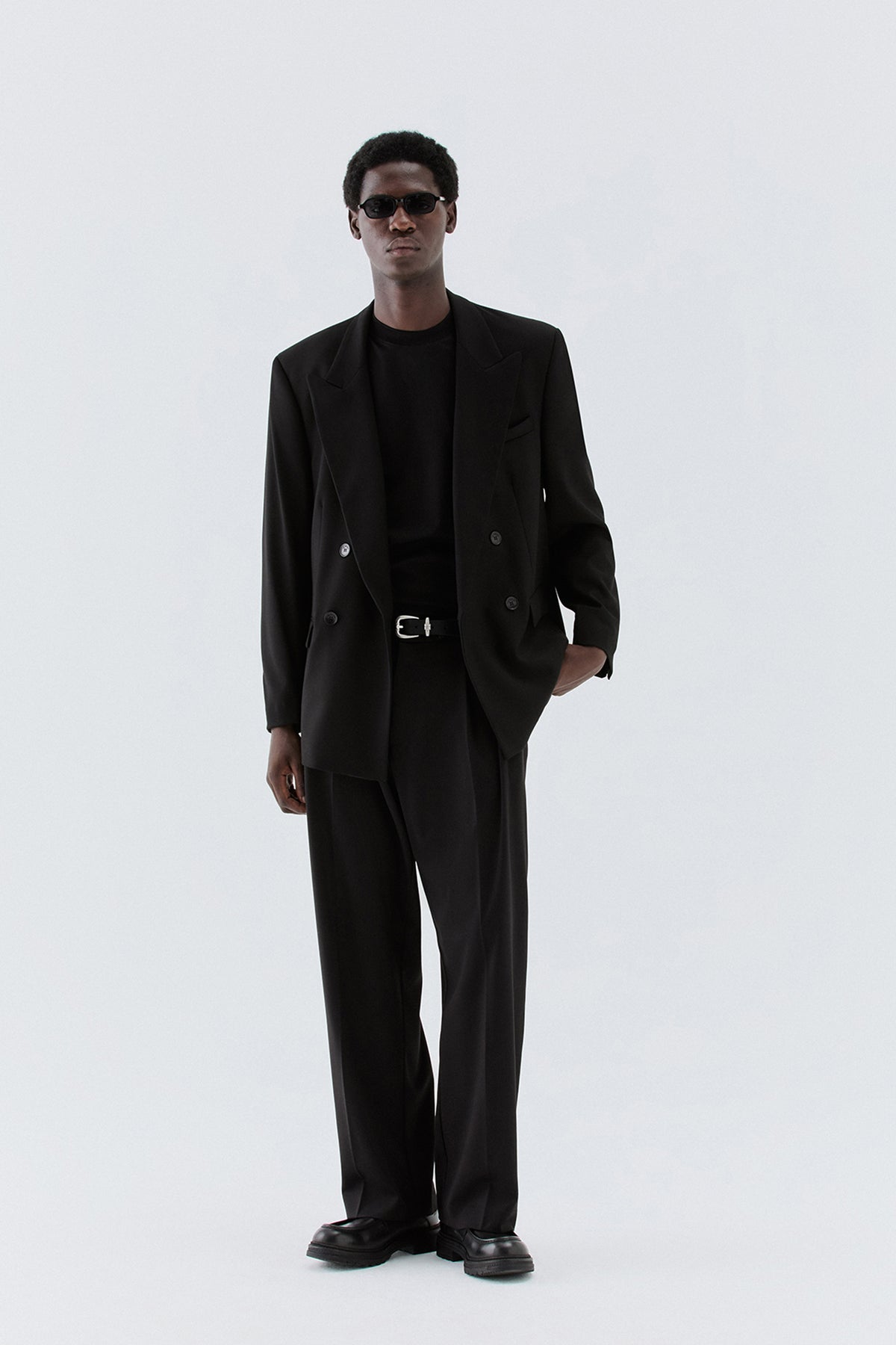 Giacca da abito oversize - Nero