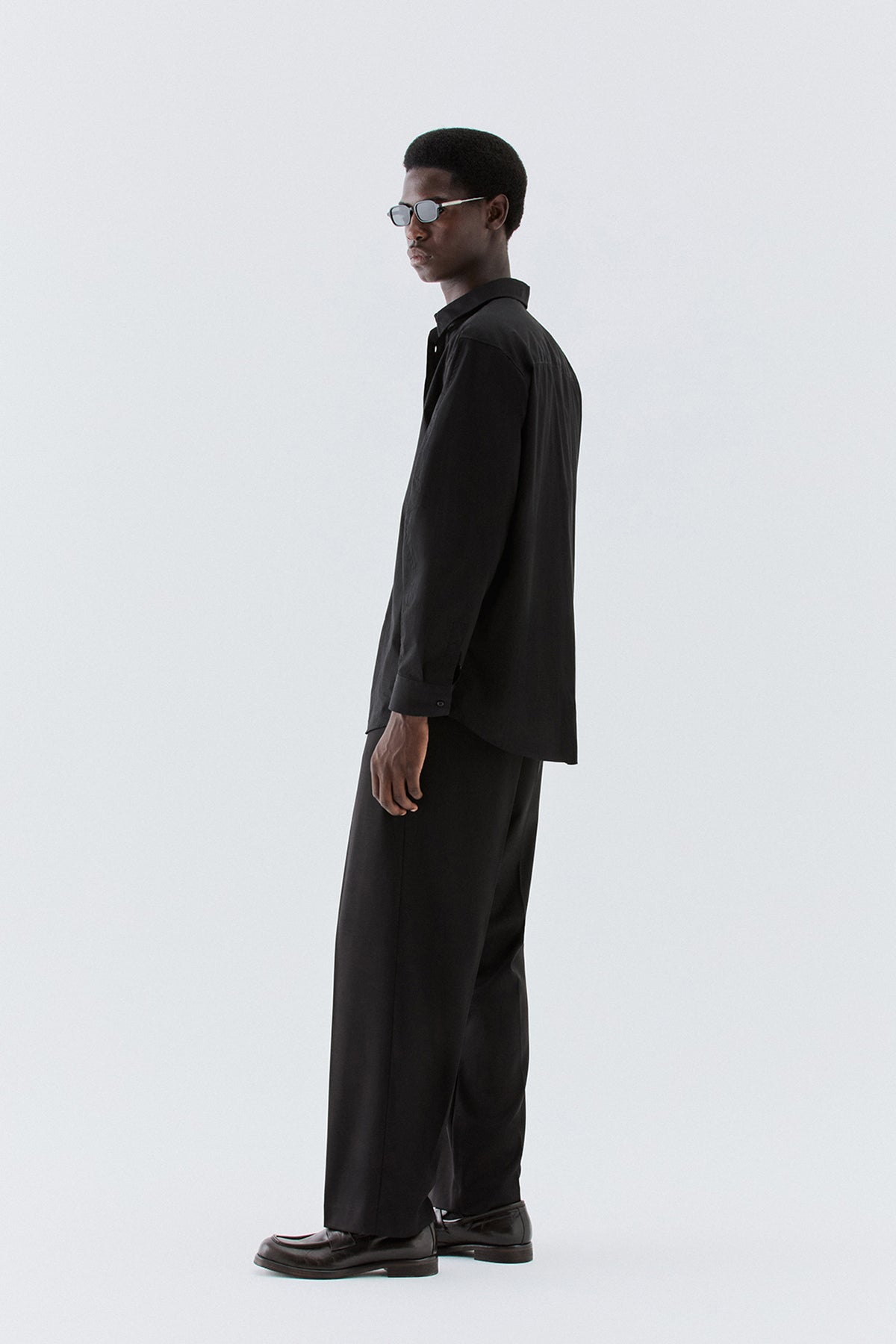 Pantaloni larghi - Nero