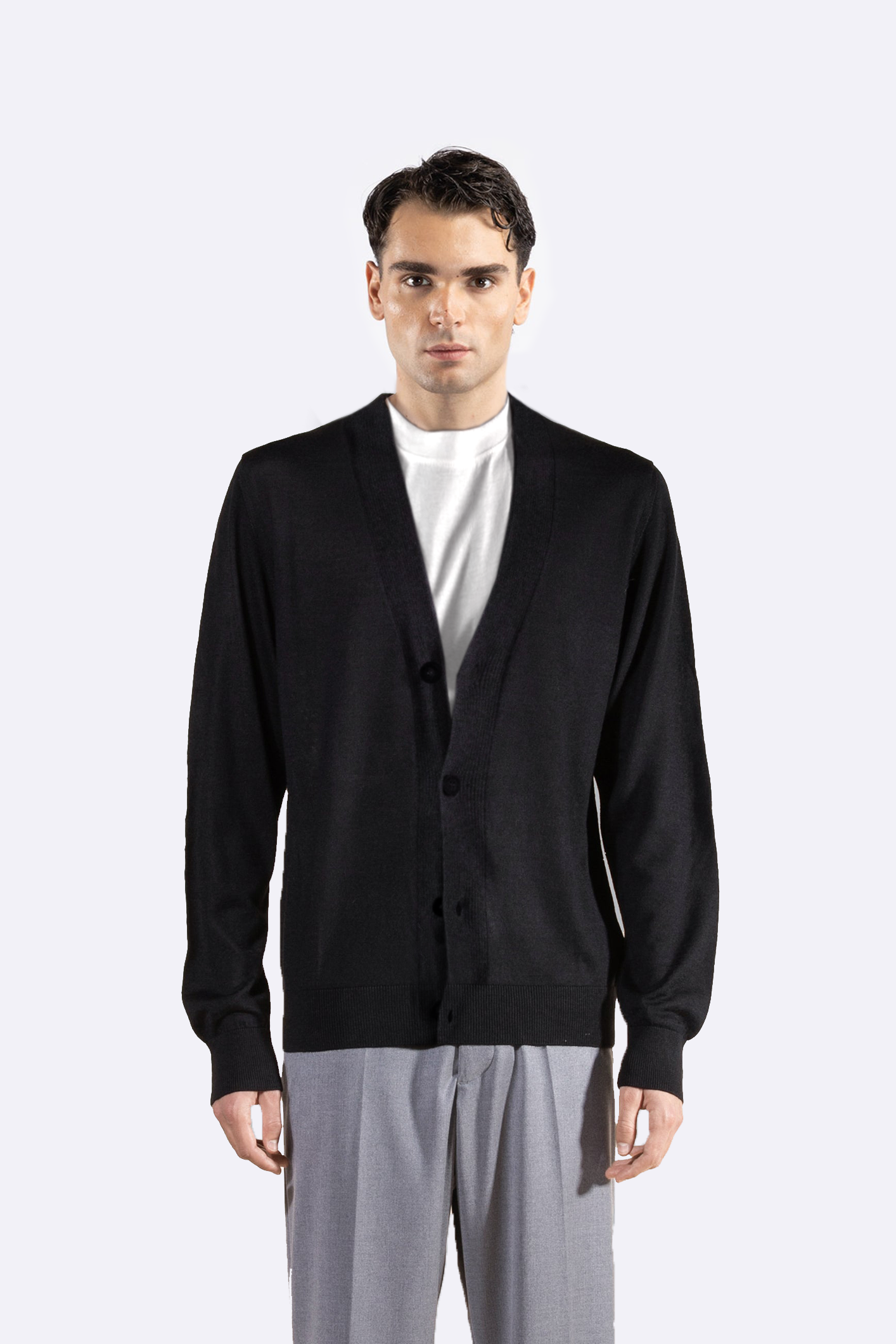 CARDIGAN-BLACK