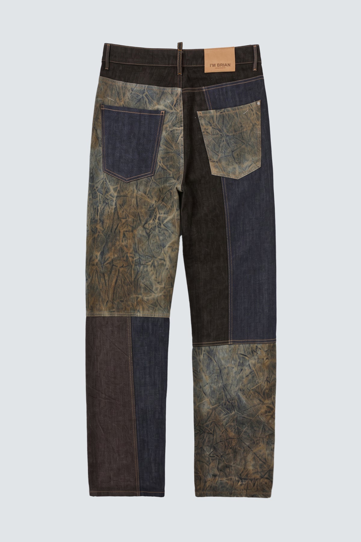 Jeans patchwork baggy