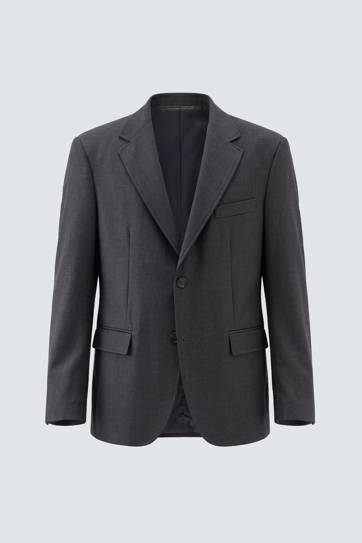 Giacca da abito monopetto - Grigio