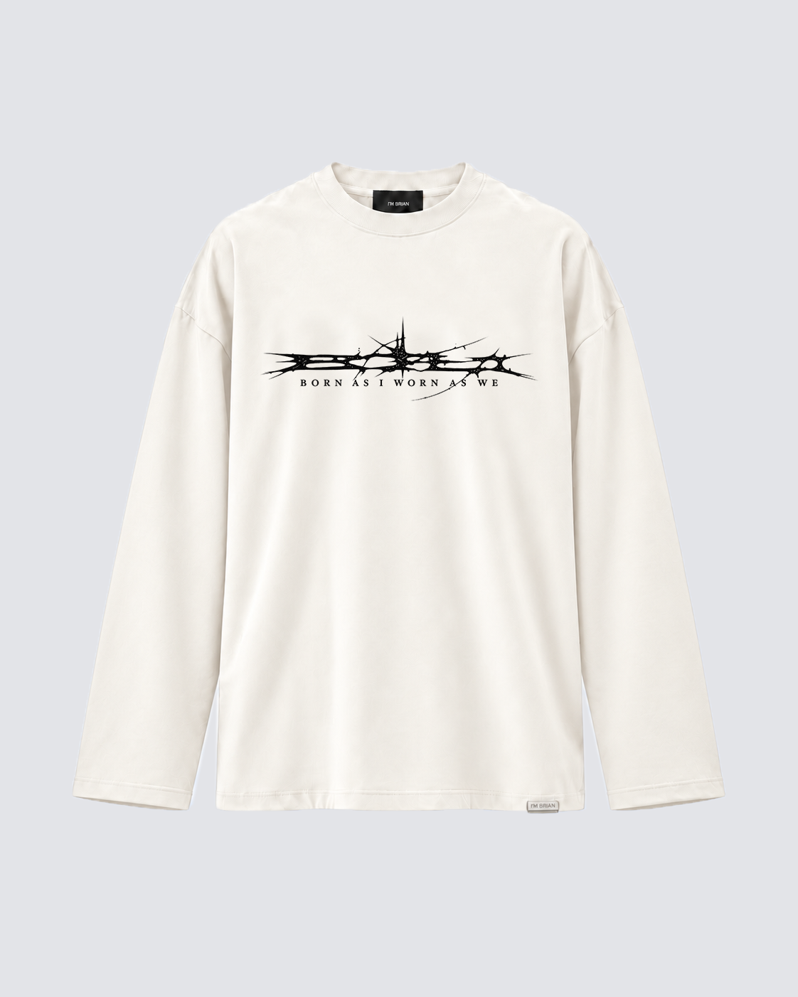 T-shirt in jersey con logo - Off white