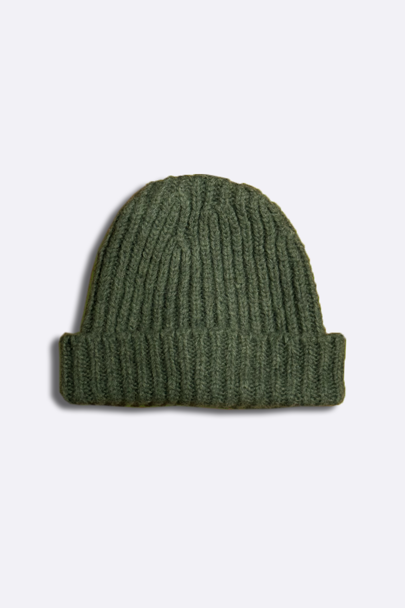 KNITTED HAT - GREEN