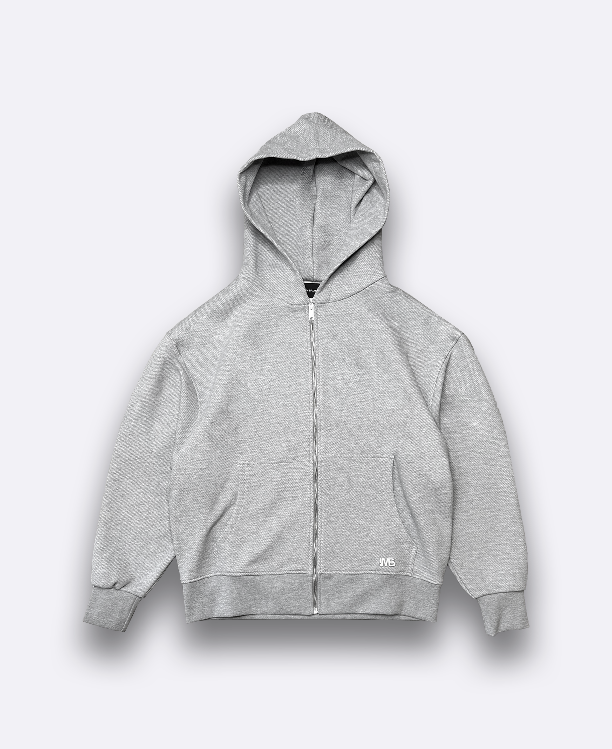 Felpa oversize in cotone 450gr - Grigio