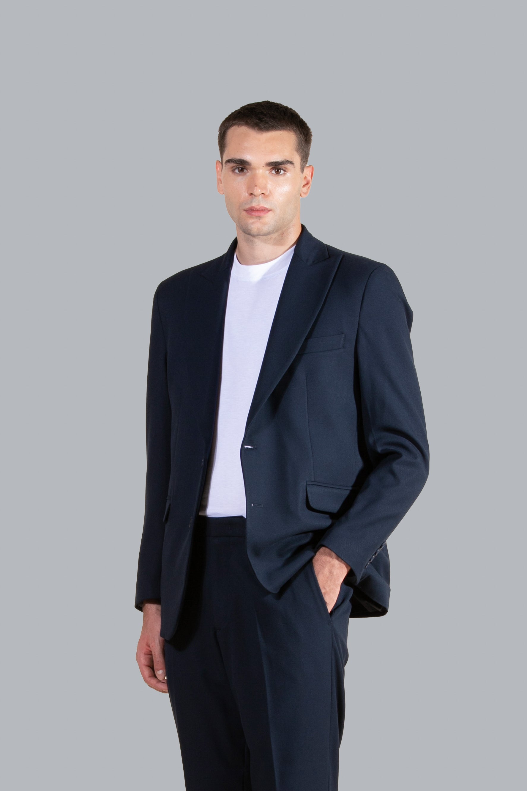 Giacca monopetto da completo - Blu