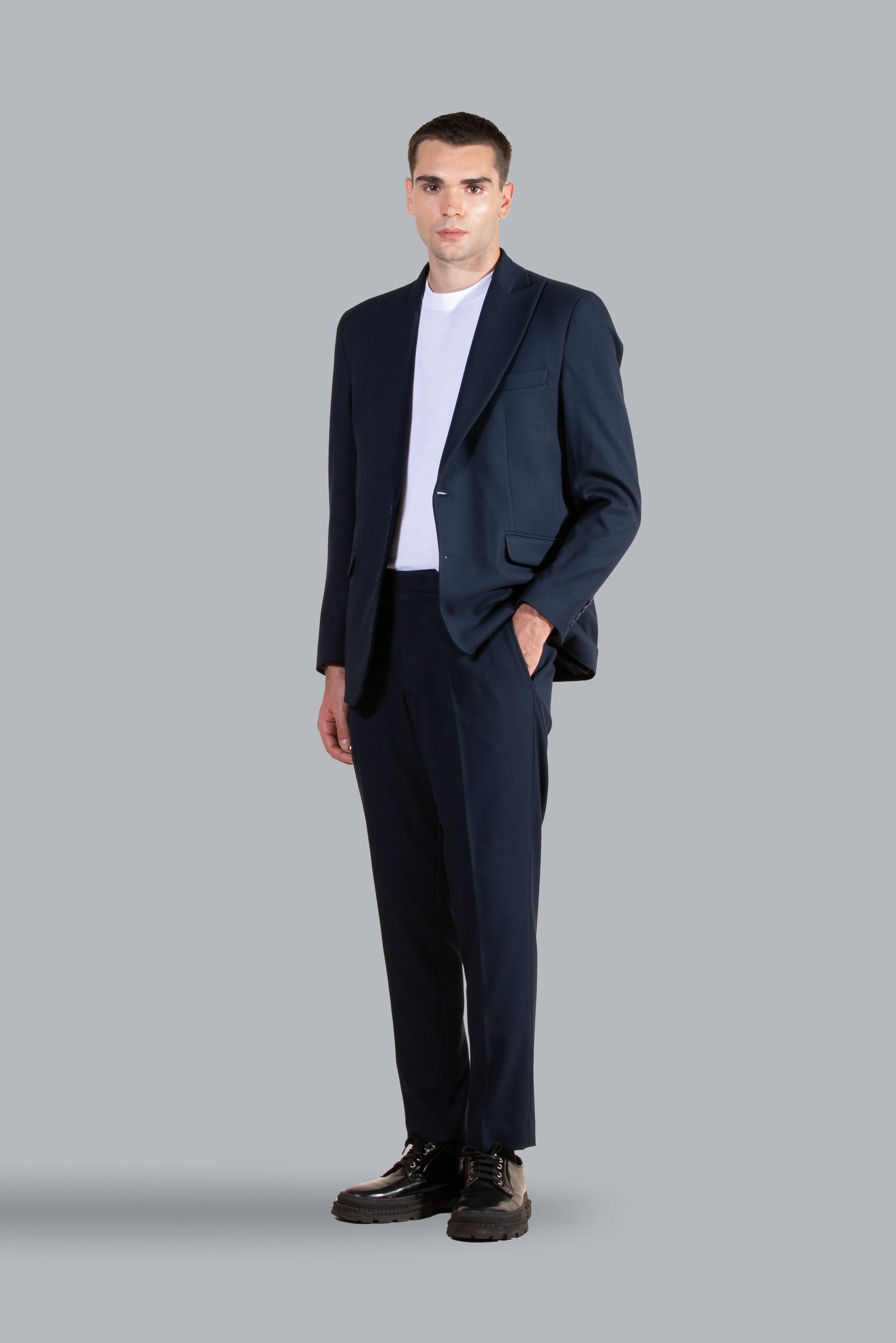 Giacca monopetto da completo - Blu