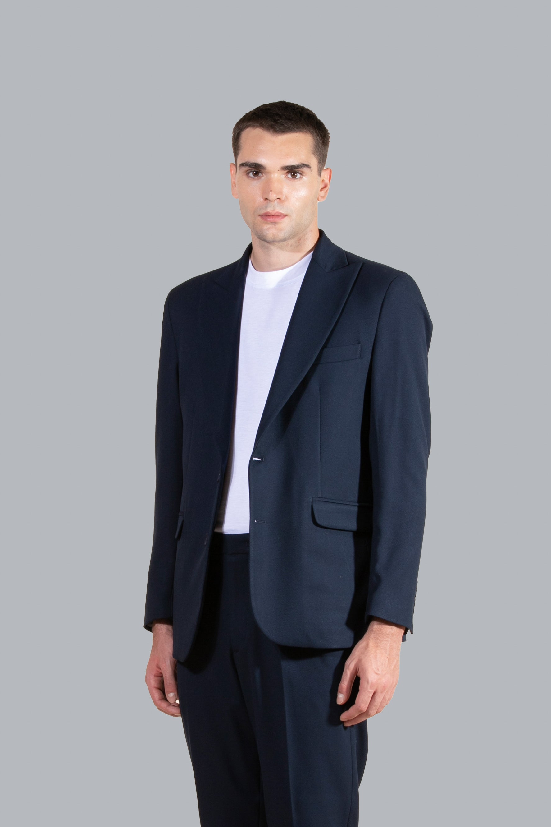 Giacca monopetto da completo - Blu