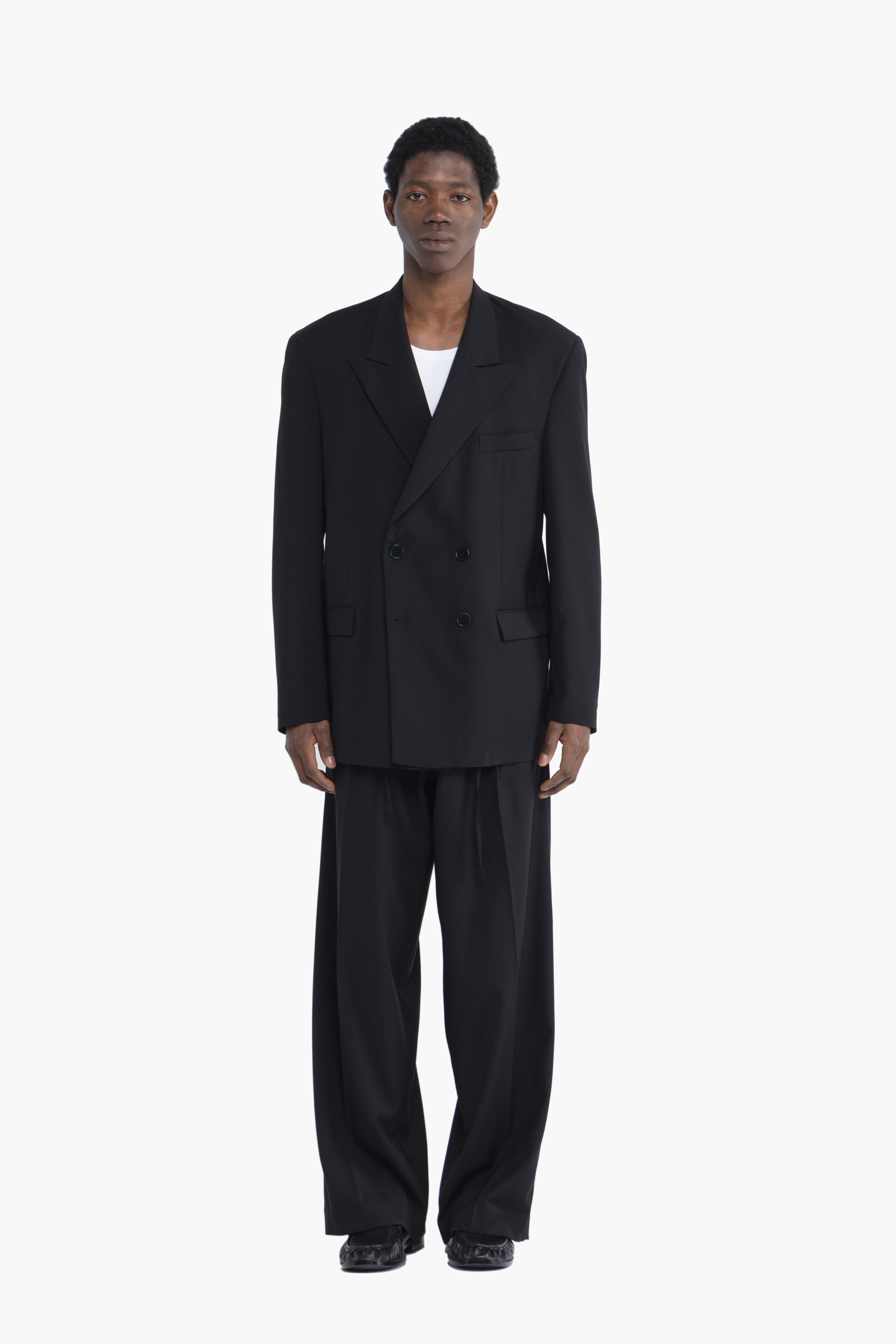 Giacca da abito oversize - Nero