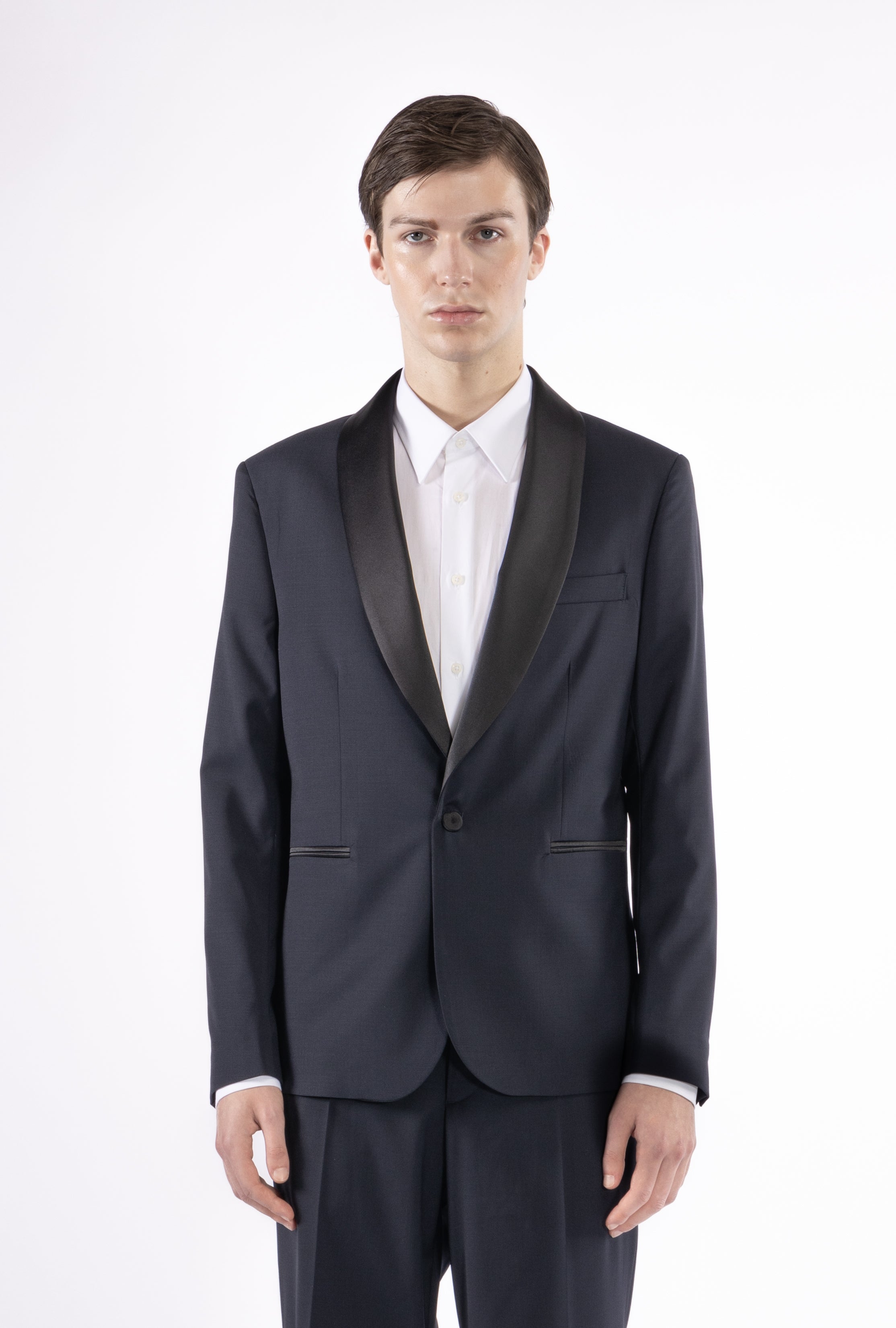 Giacca da abito misto lana - Blu