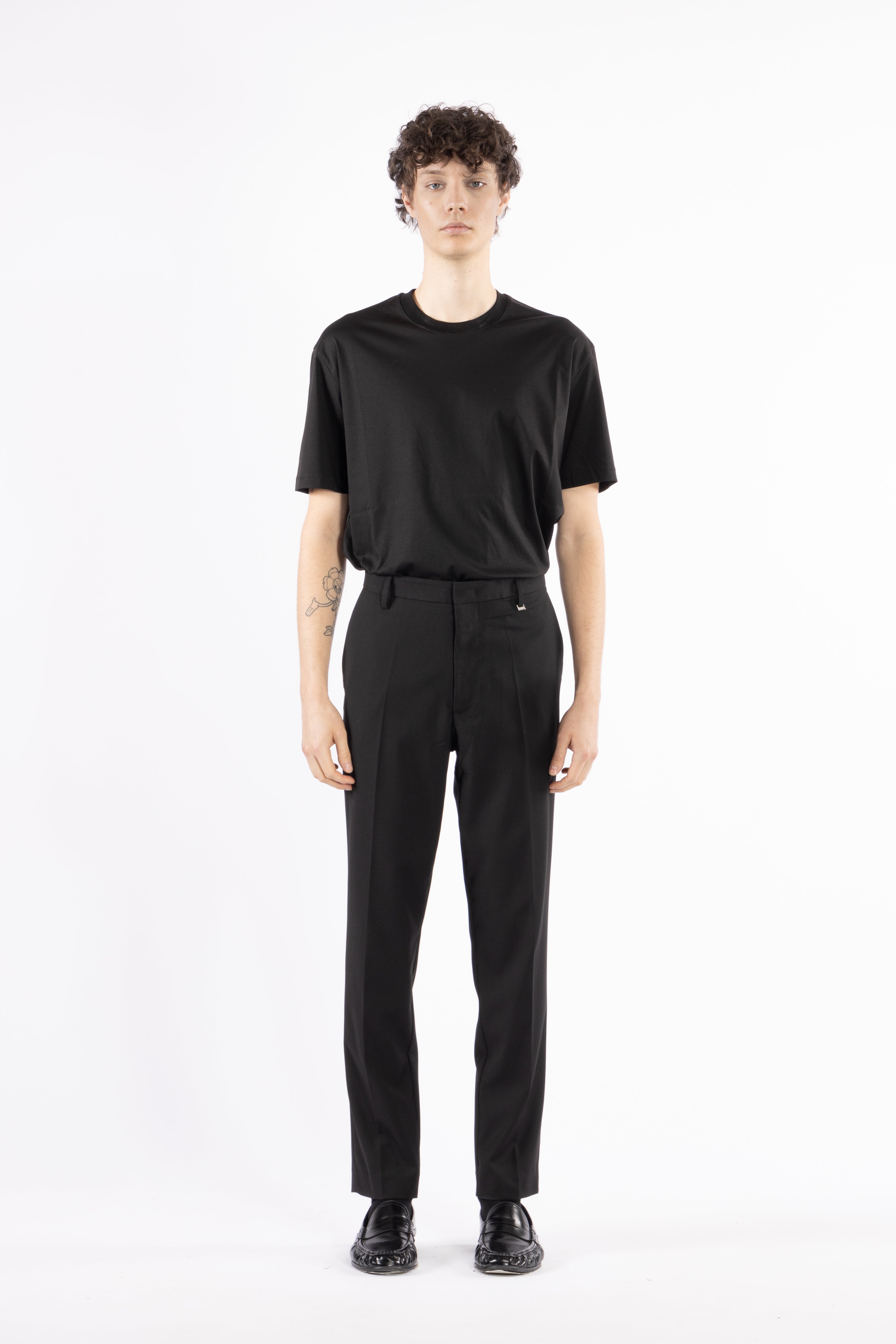 Pantalone tasca america regolare - Nero