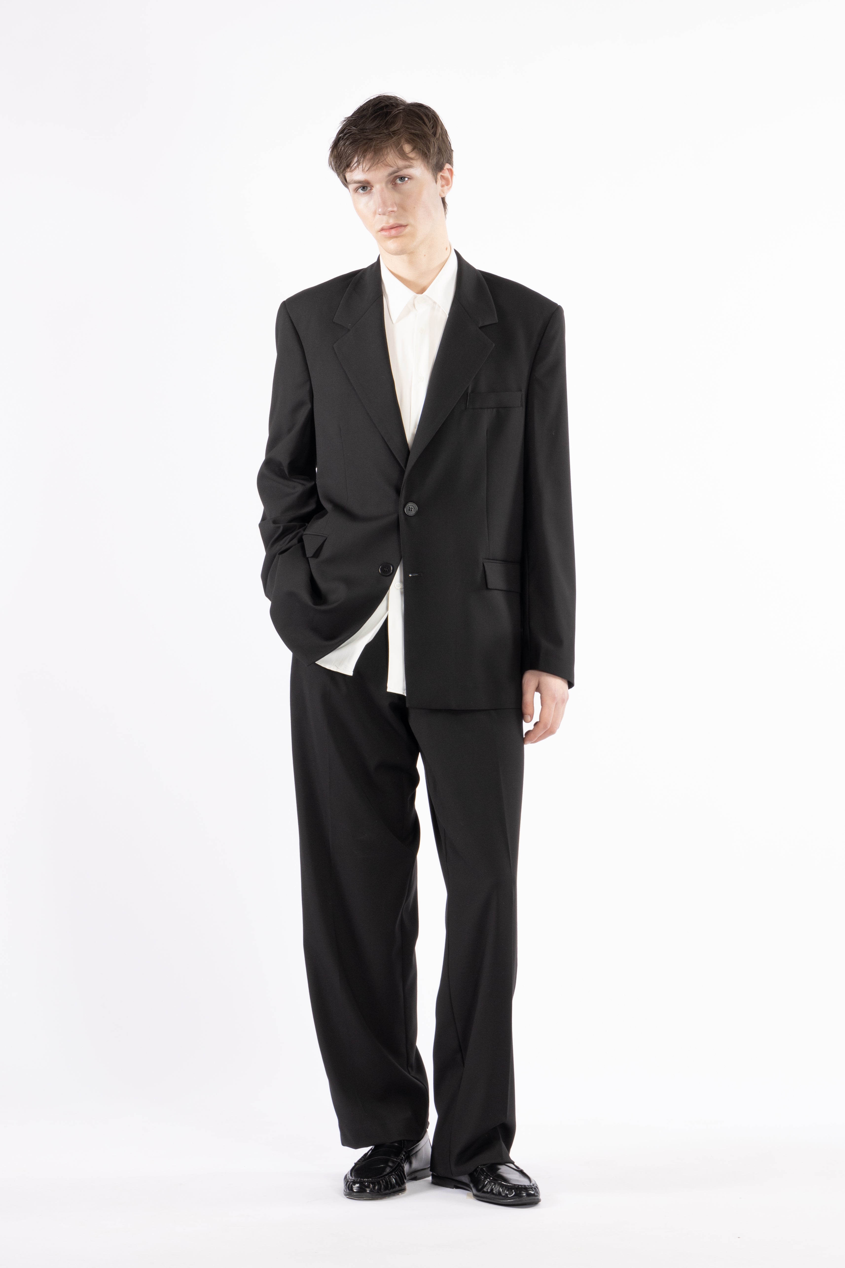 Giacca da abito oversize - Nero
