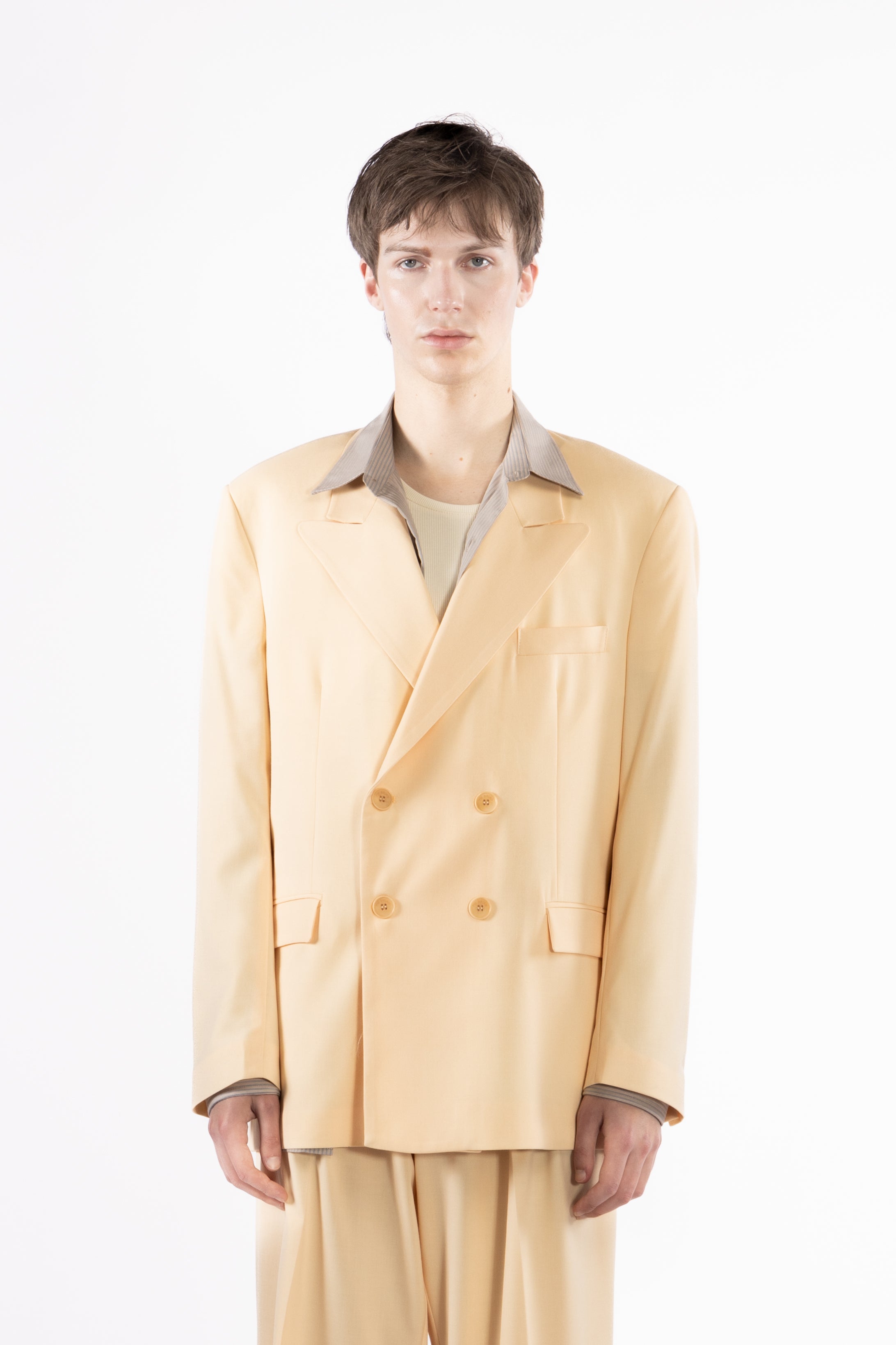 Giacca da abito oversize - Pesca