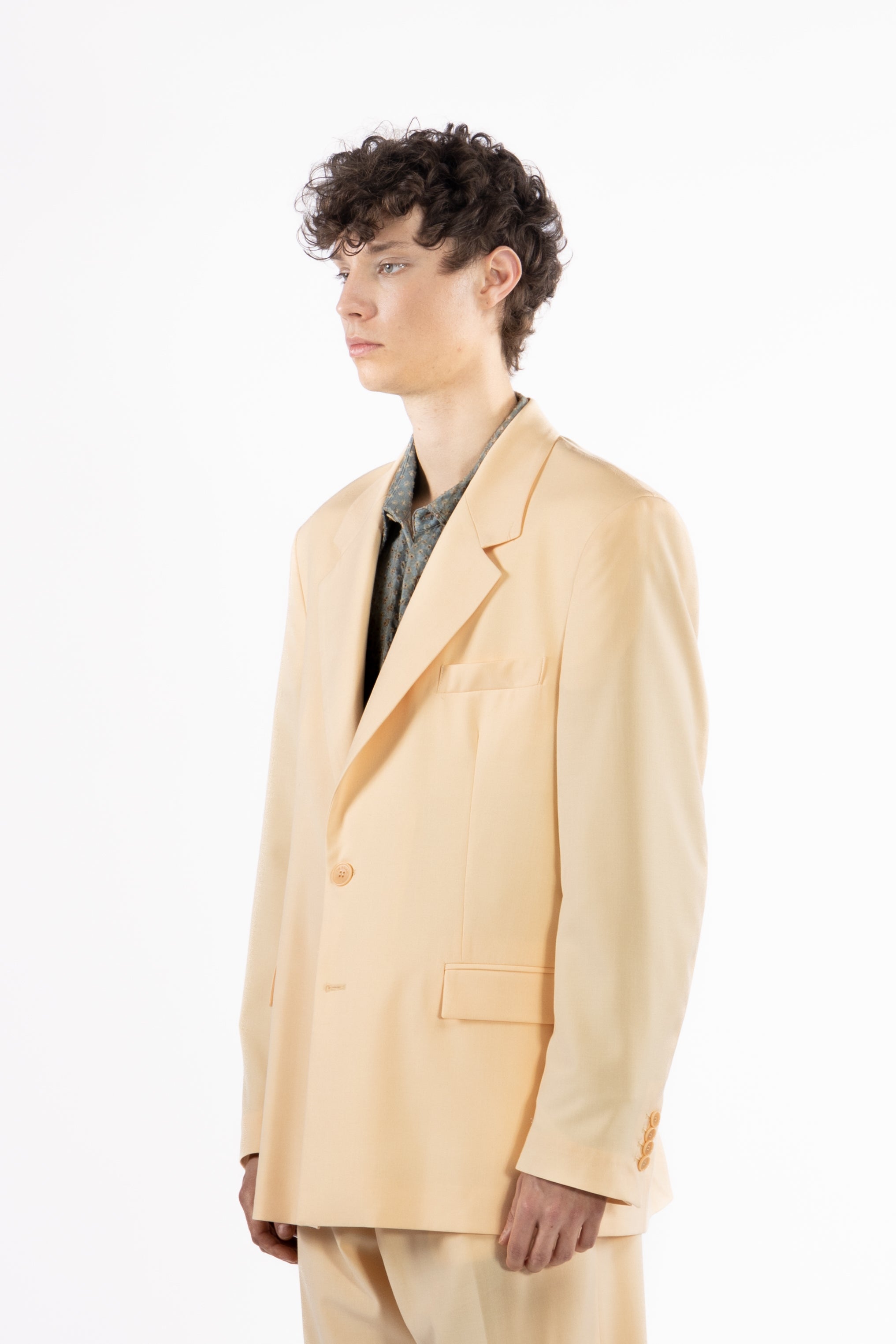 Giacca da abito oversize - Pesca