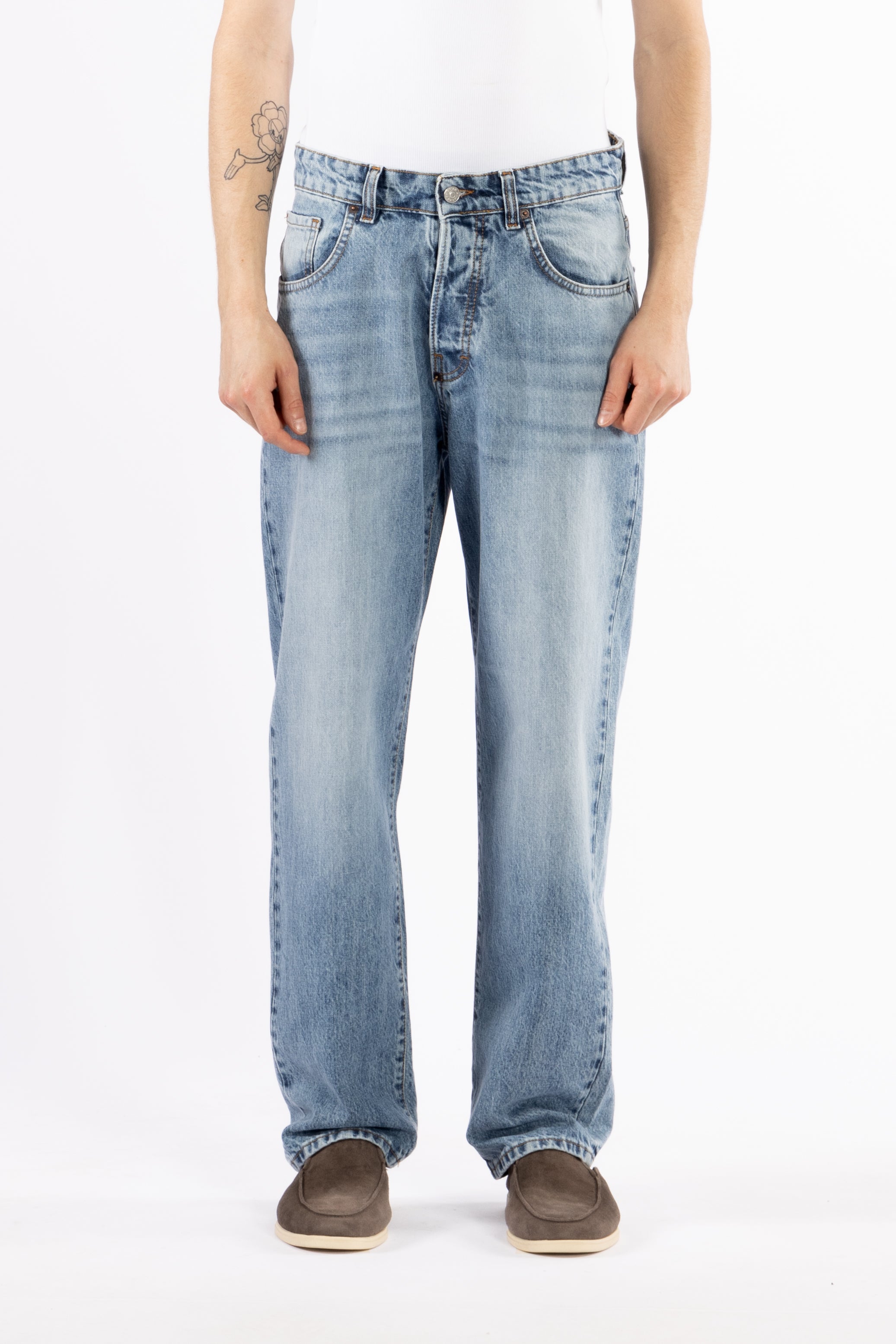 Jeans gamba dritta regular