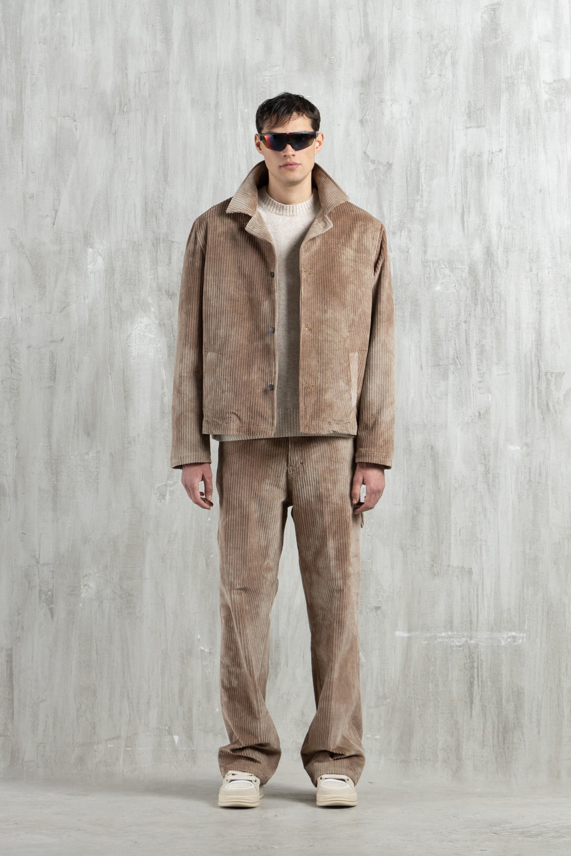 Cotton corduroy jeans