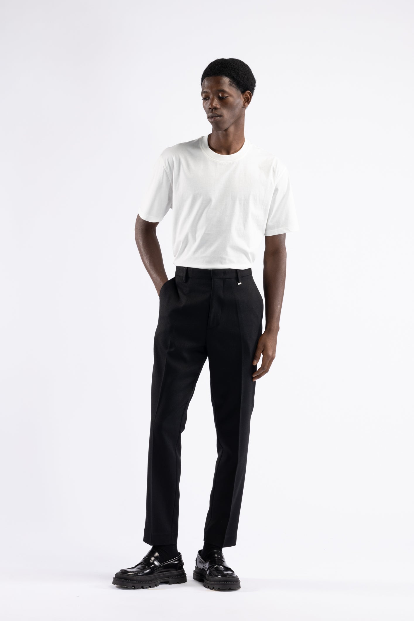 Pantalone da completo regolare - Nero