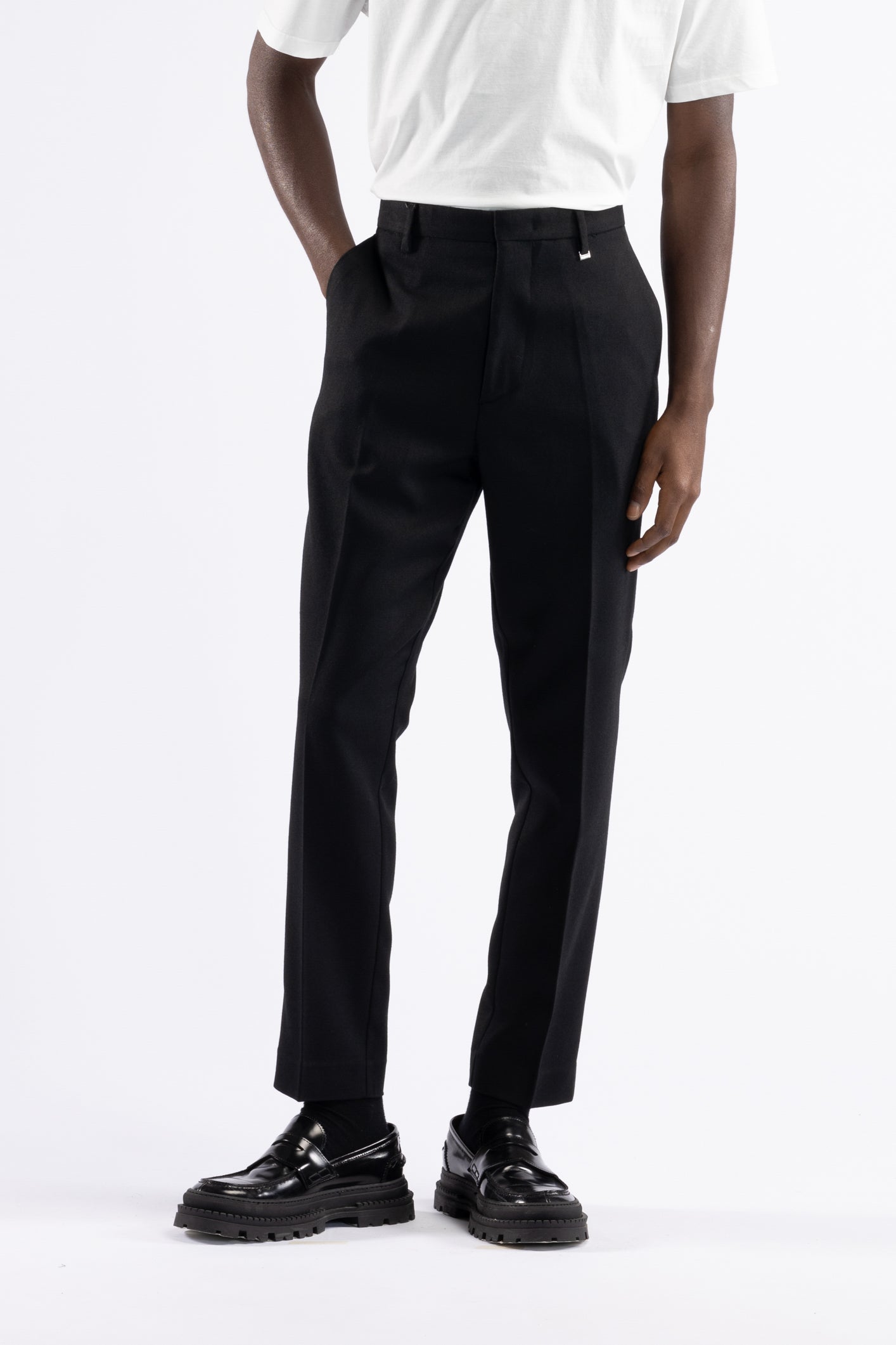 Pantalone da completo regolare - Nero