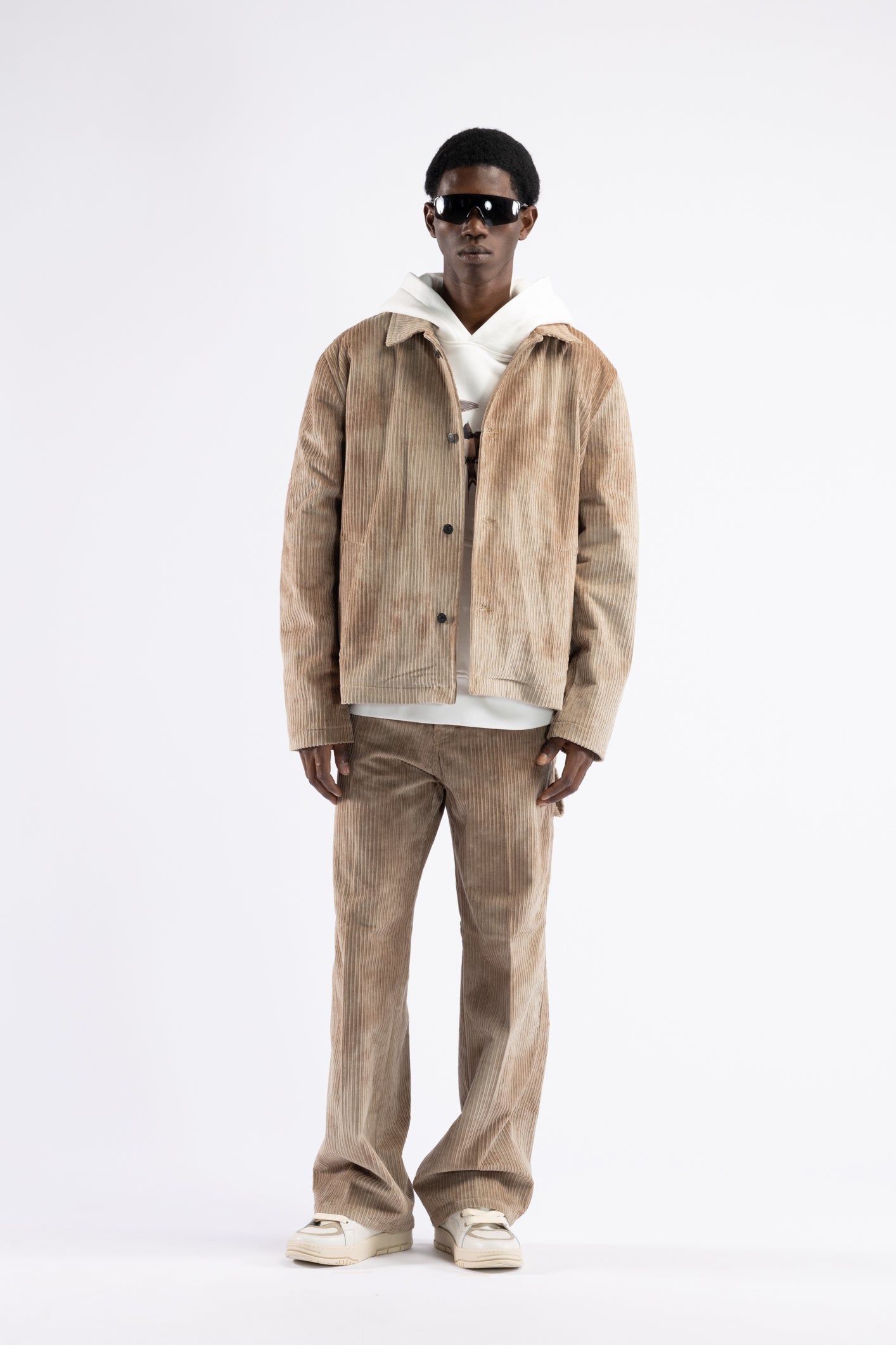 Cotton corduroy jeans