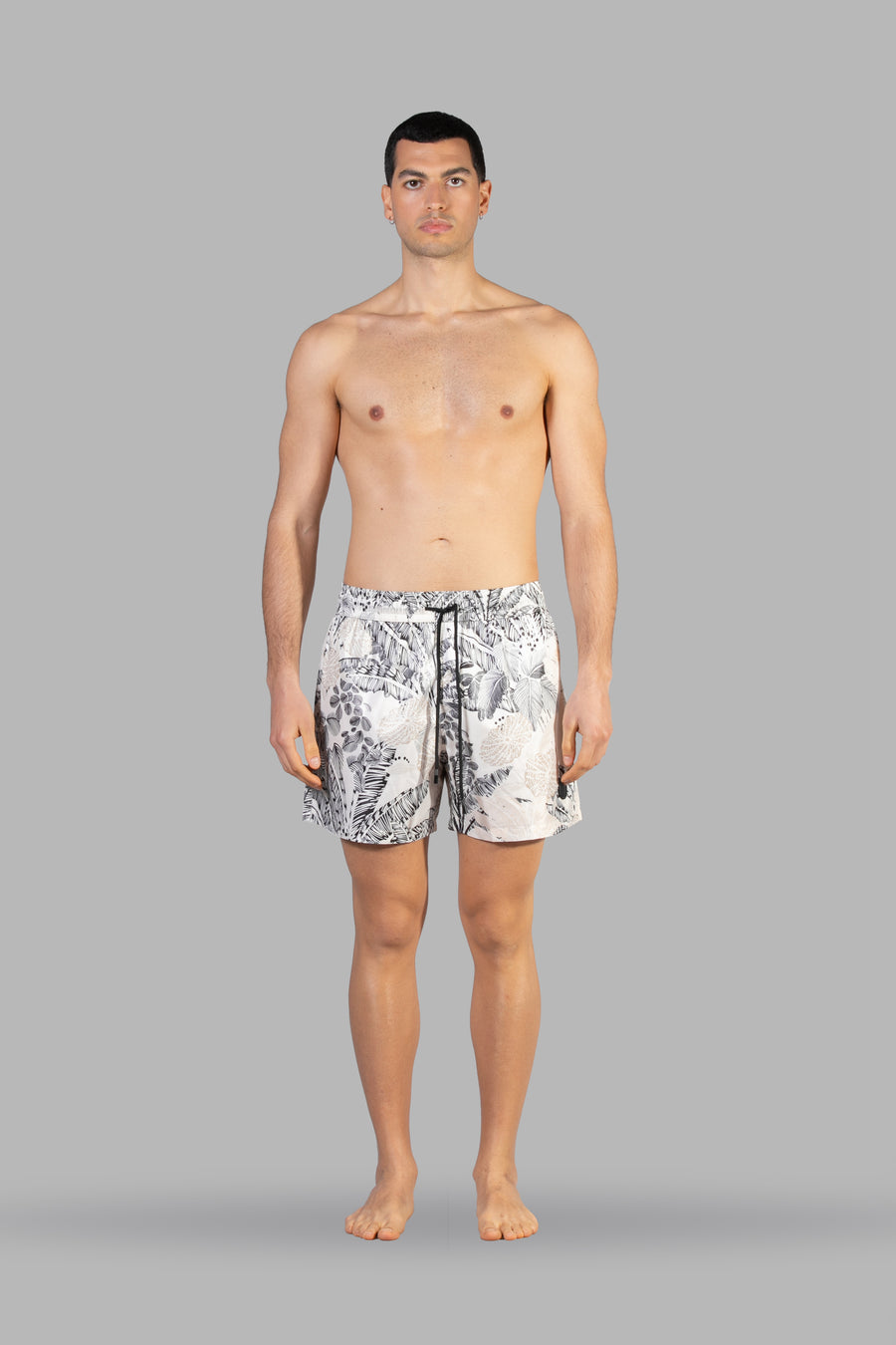 Costume con stampa floreale
