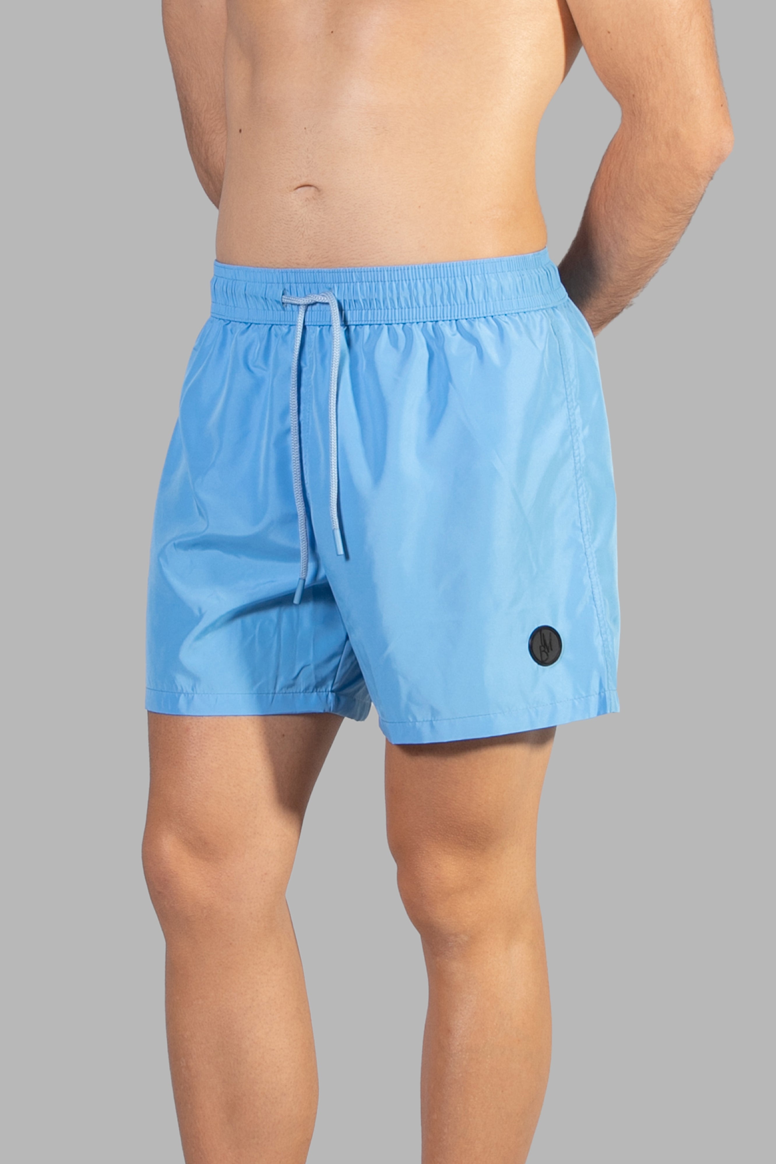 Solid color swimsuit - light blue
