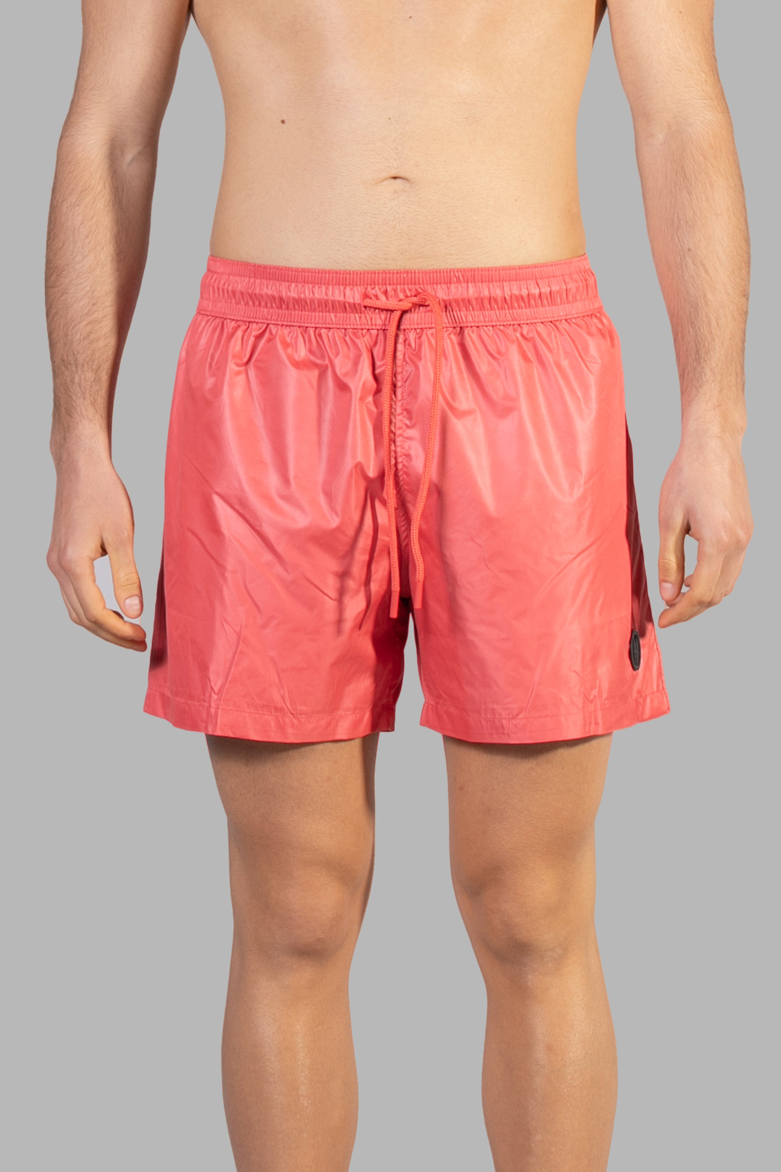 Solid Color Swimsuit - Coral