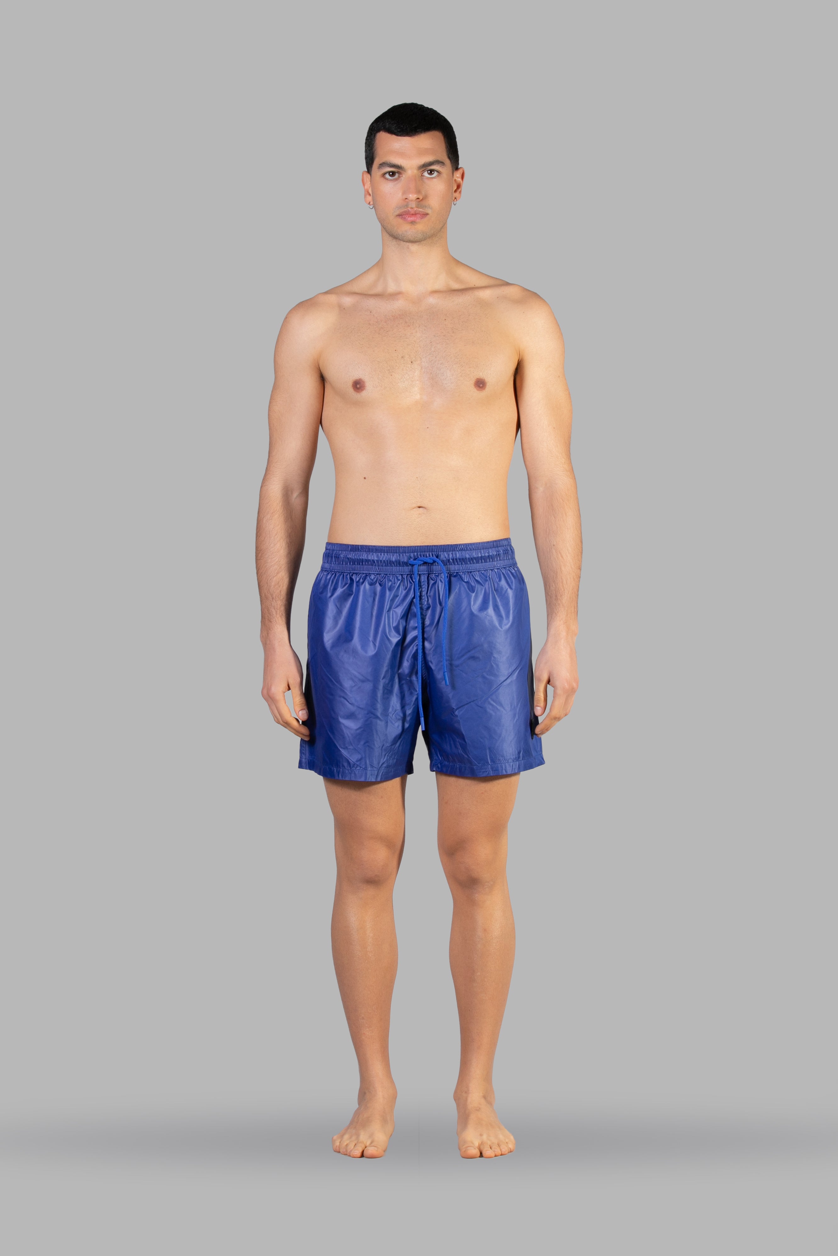 Solid Color Swimsuit - Royal