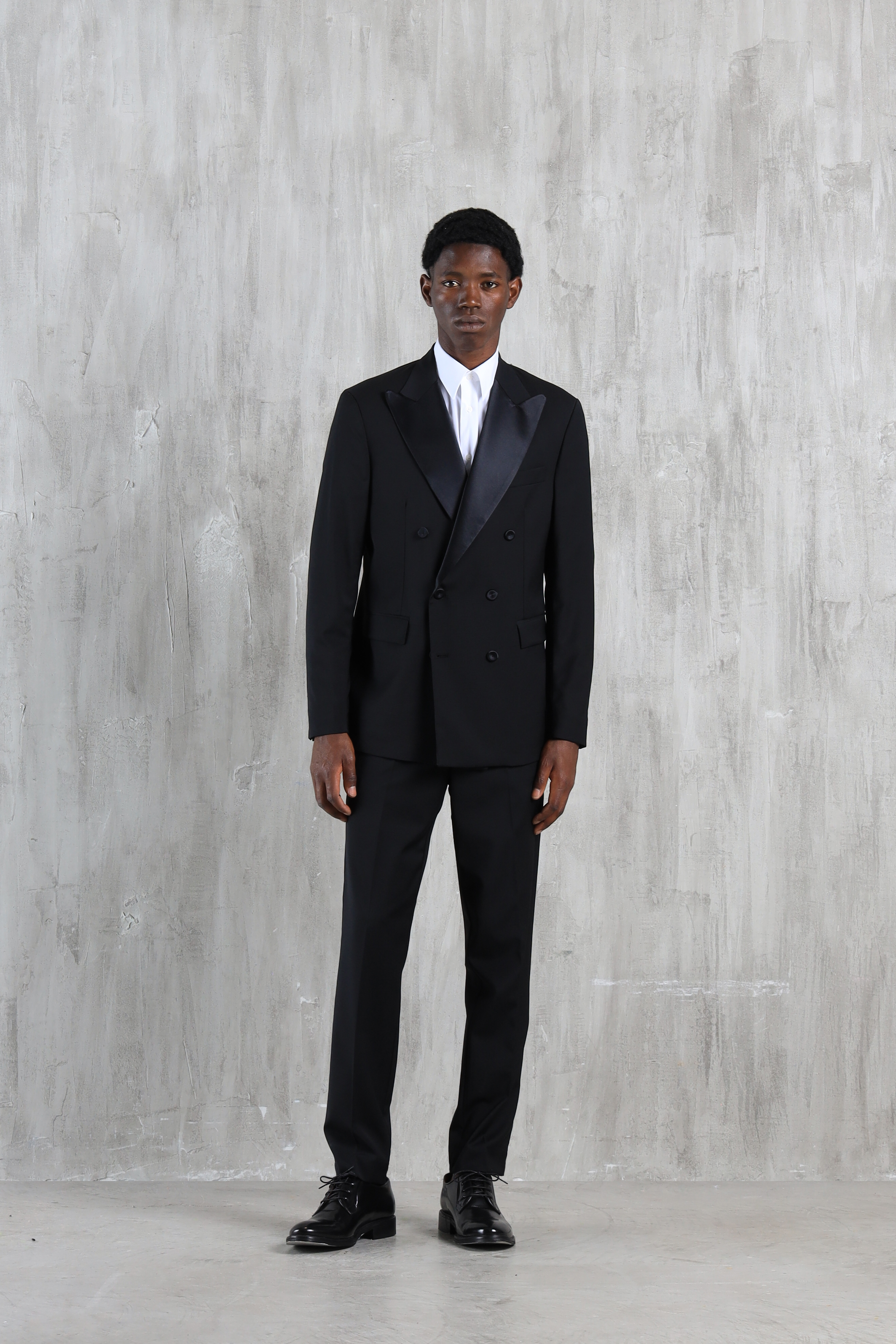 Giacca da abito misto lana - Nero