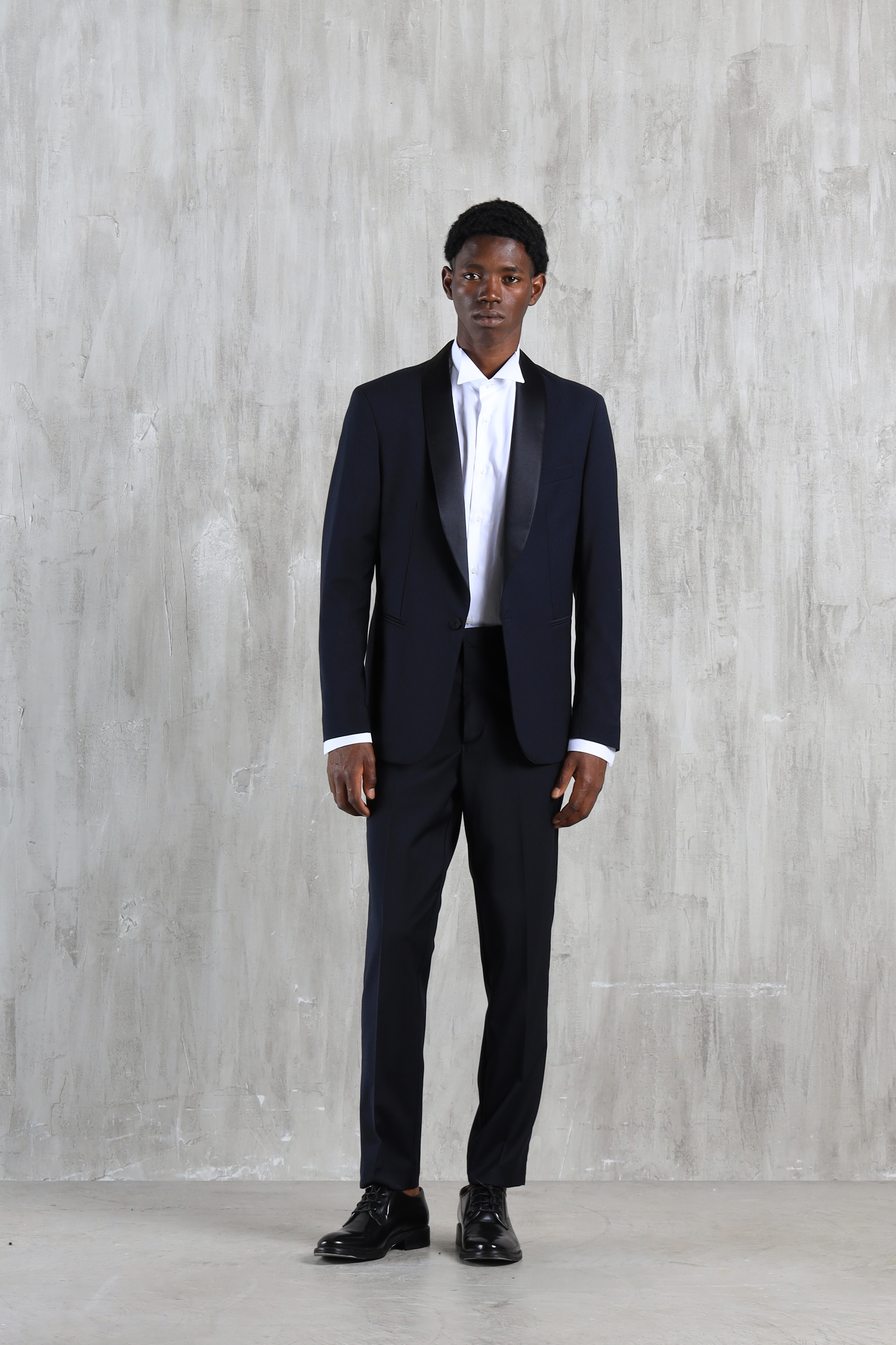 Giacca da abito misto lana - Blu