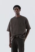 T-shirt in jersey oversize - Moro