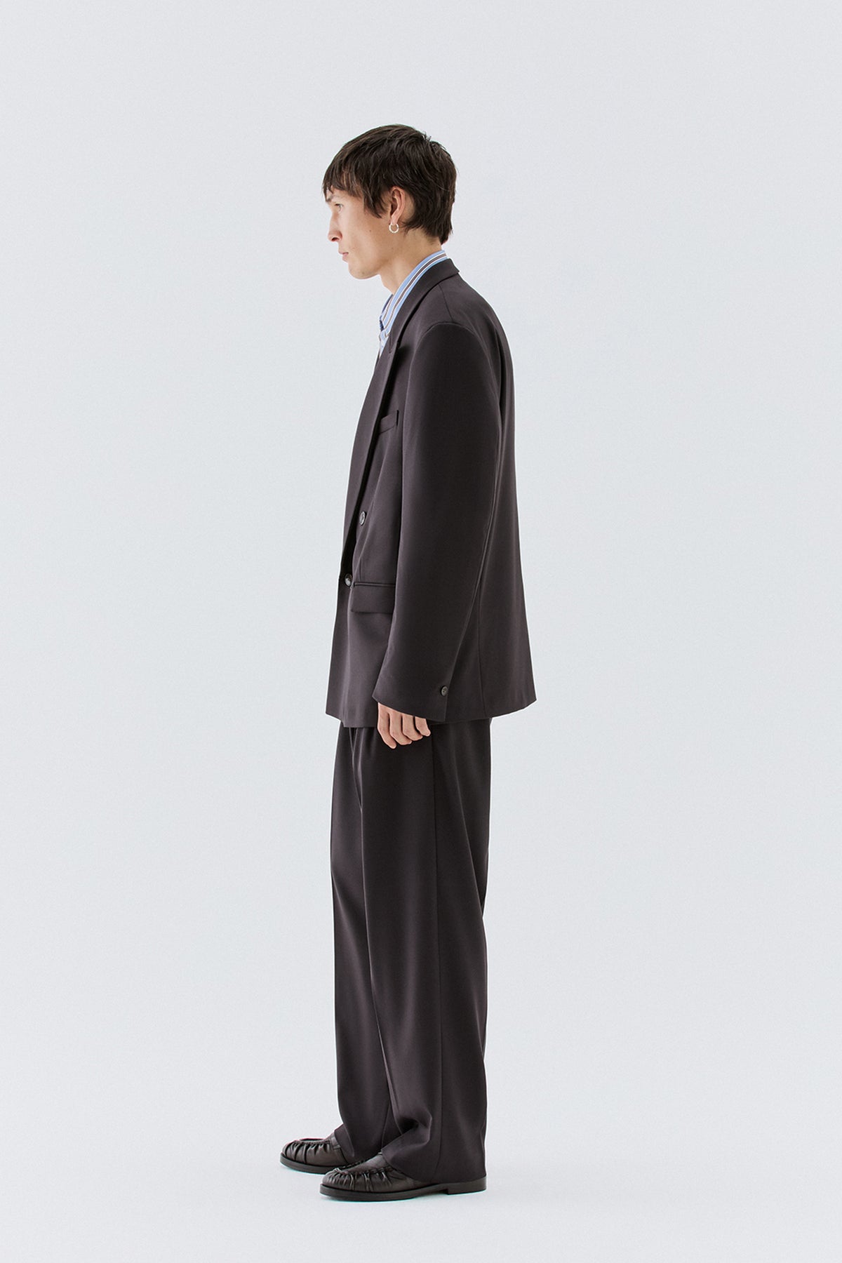 Giacca da abito oversize - Moro
