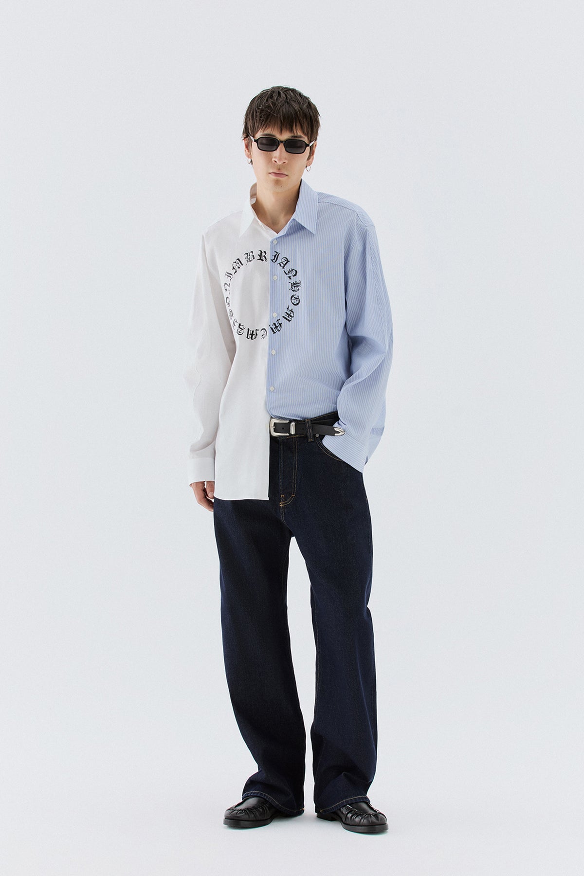Camicia in cotone oversize