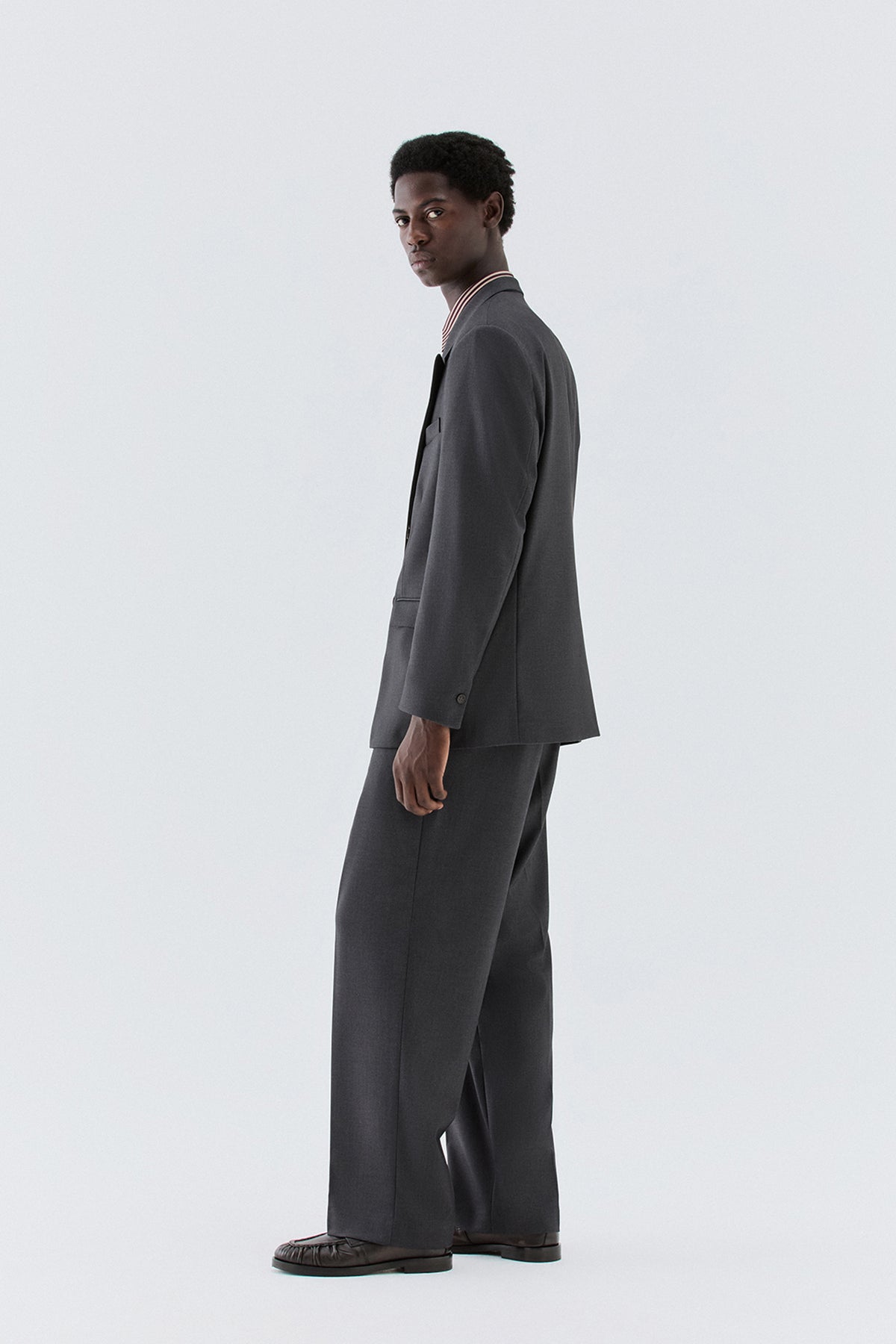 Pantaloni larghi - Grigio
