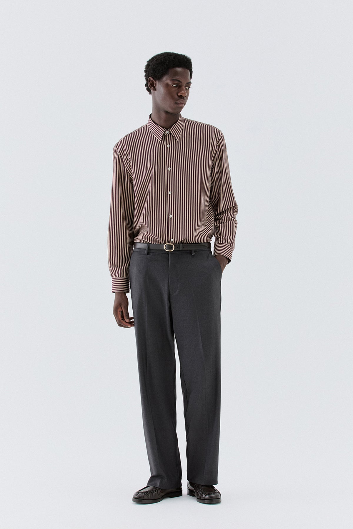 Pantaloni larghi - Grigio