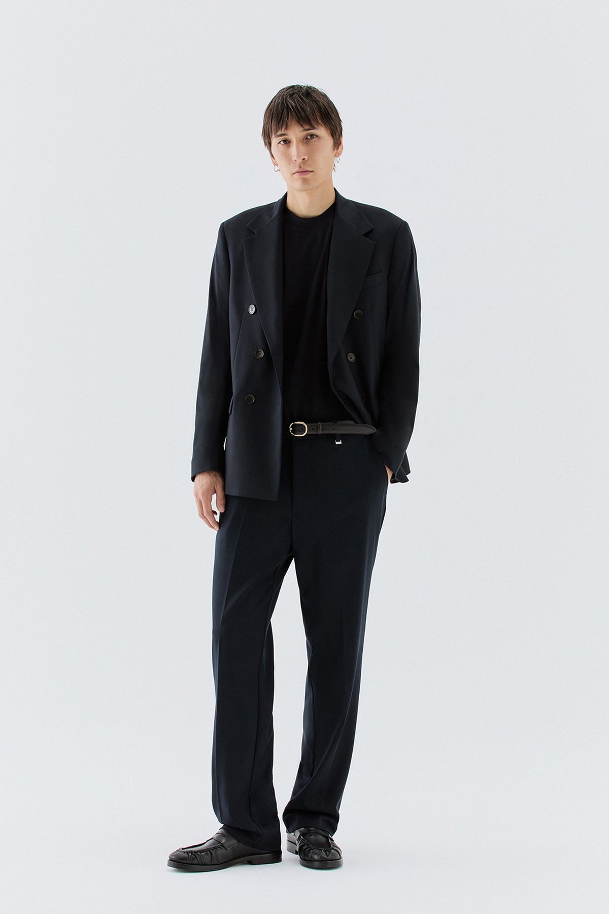 Pantaloni dritti - Blu
