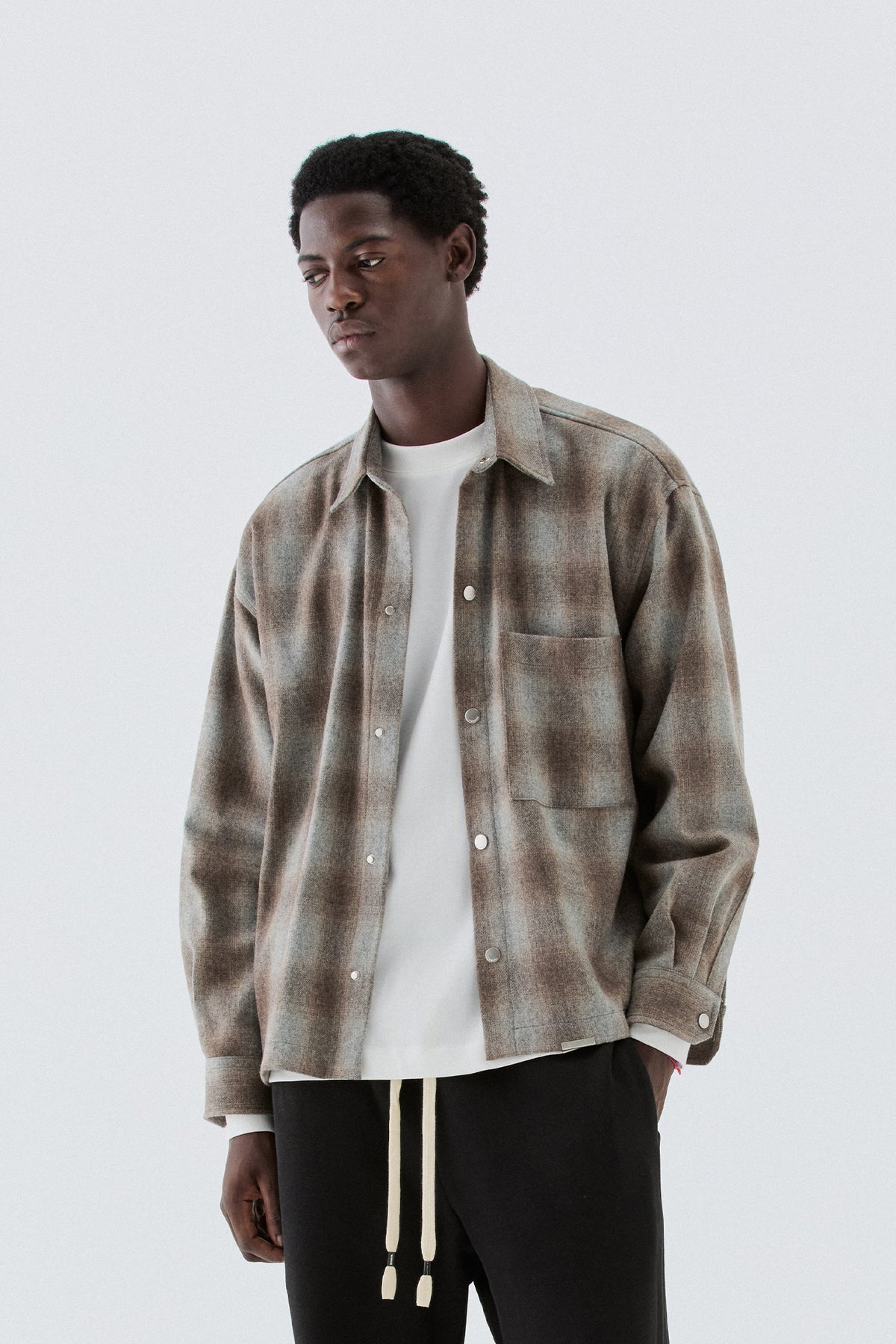 Camicia in flanella a quadri