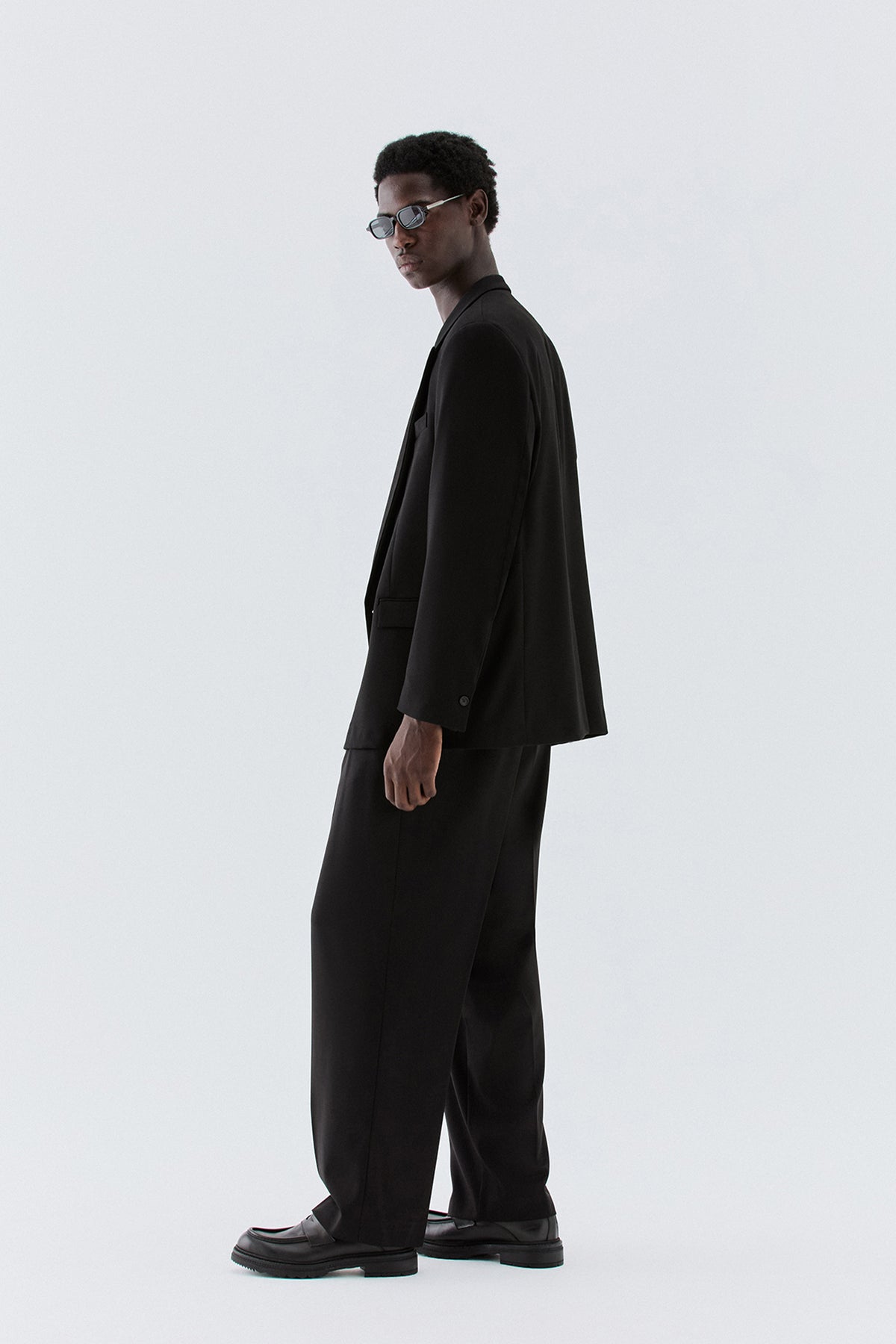 Giacca da abito oversize - Nero