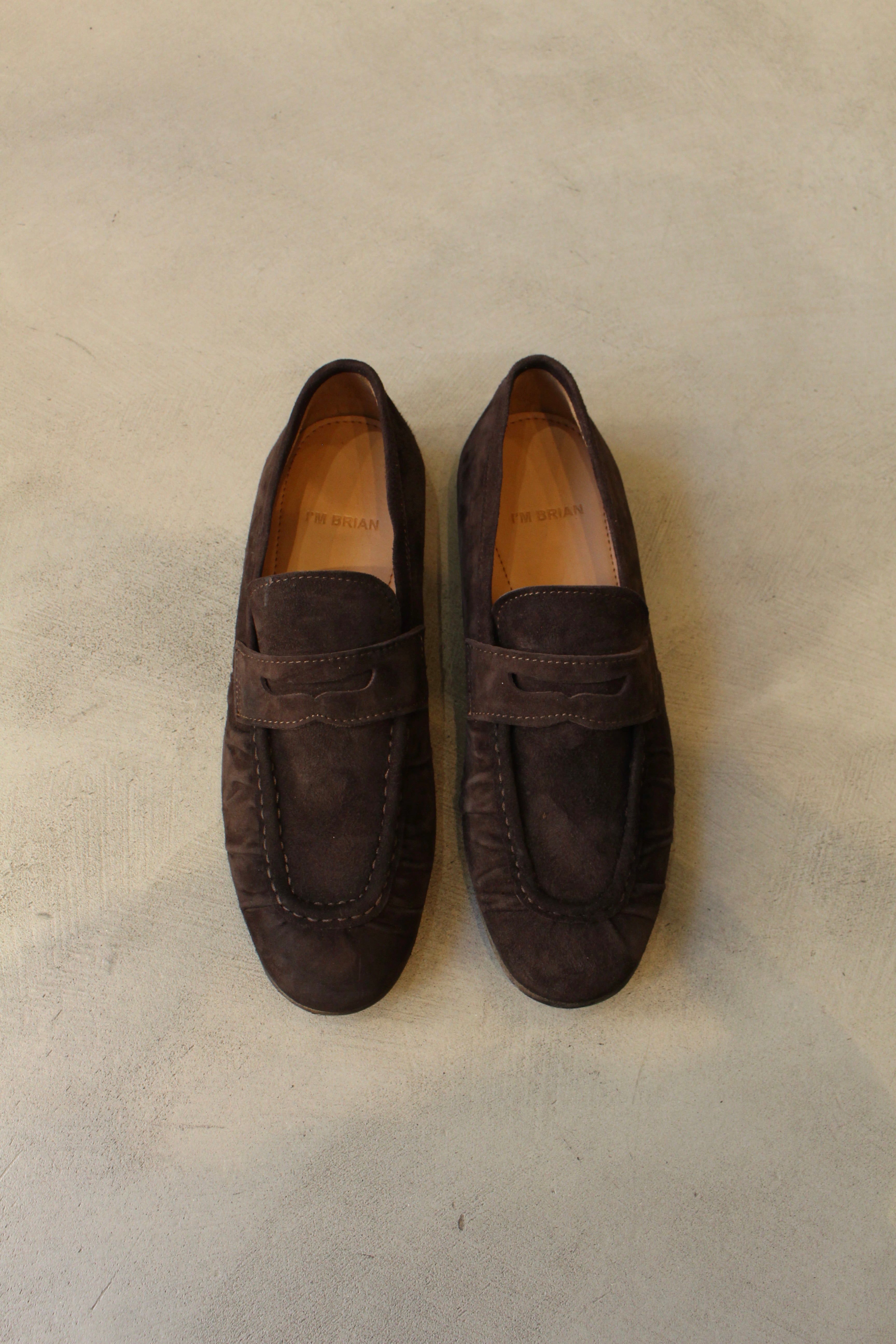 Leather Loafers with Strap - Black