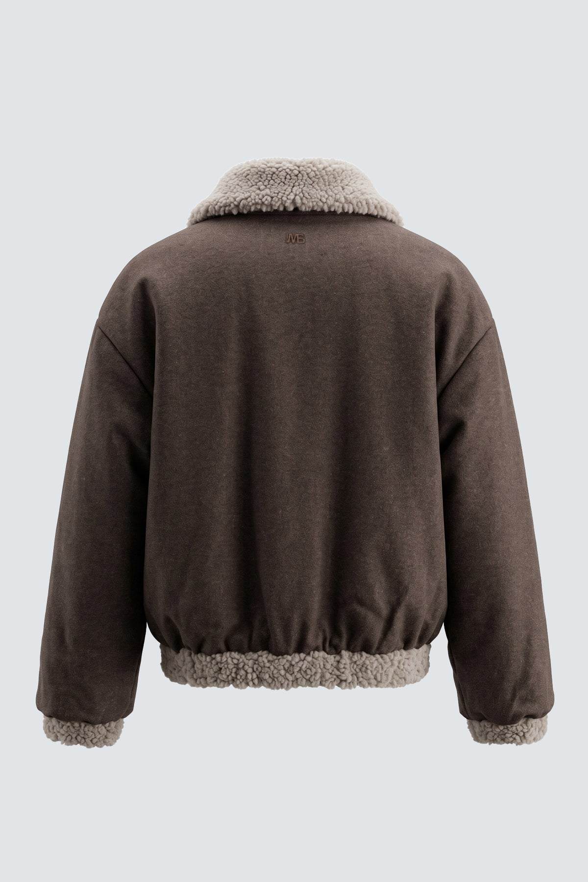 Bomber bouclé in lana